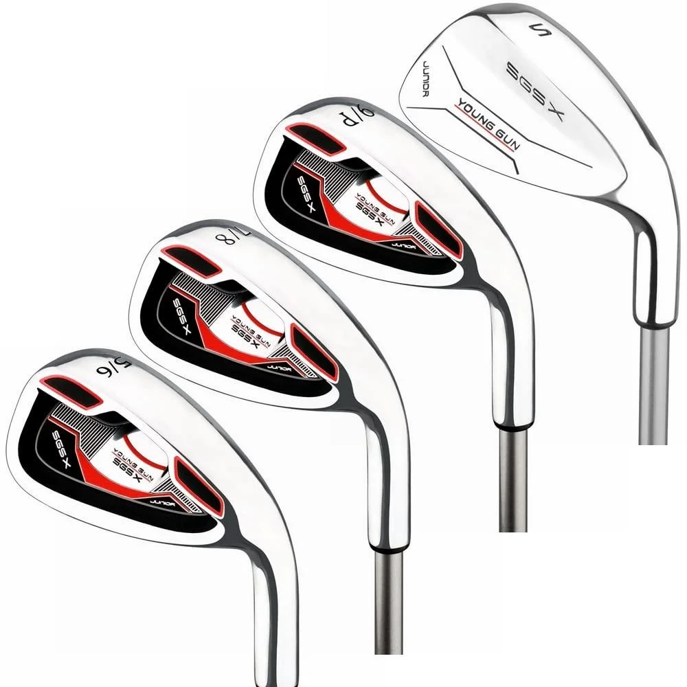 Young Gun SGS X Junior Kids Golf Right Hand Irons & Wedges Age: 9-11 5/6 Iron