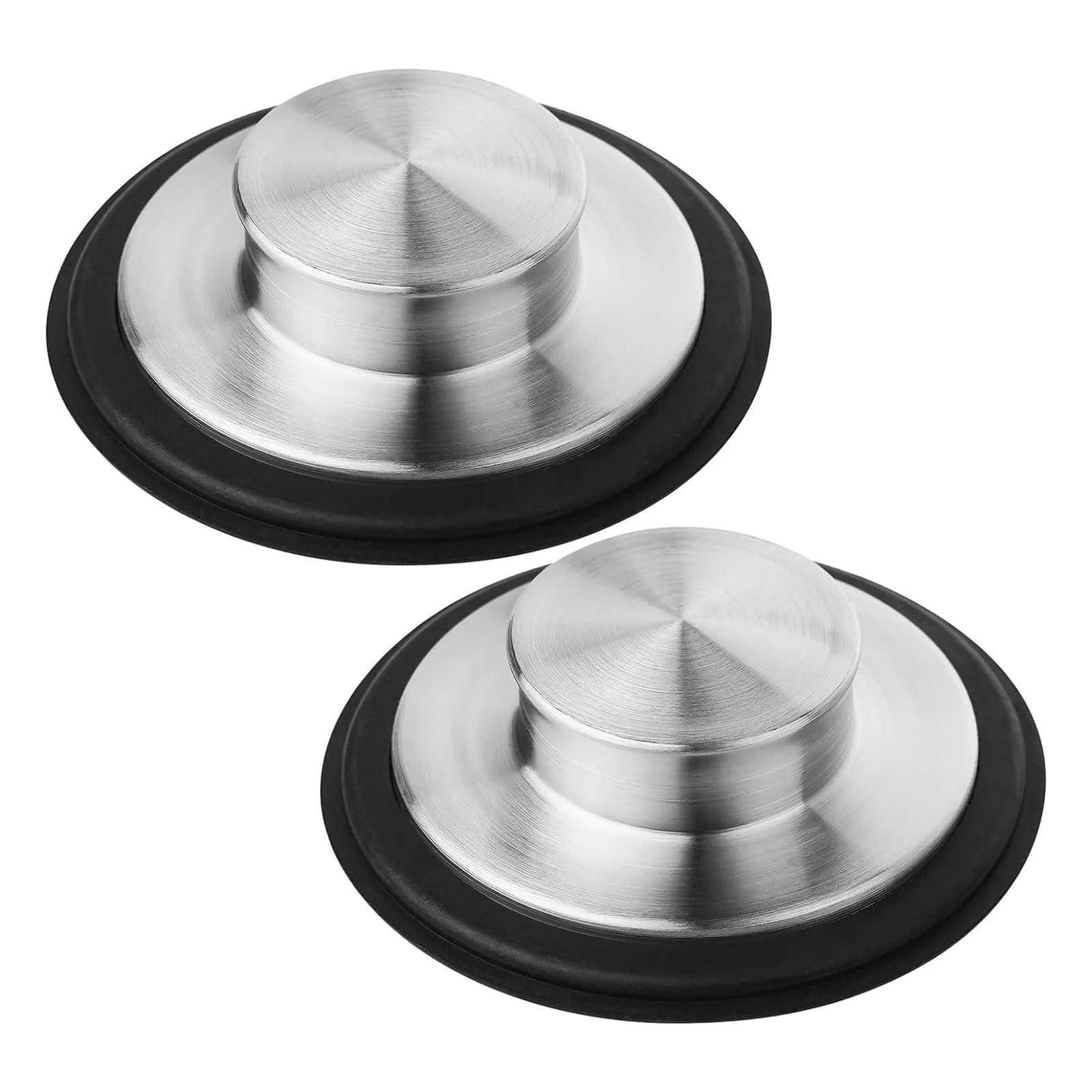 2 Pack Kitchen Sink Drain Stopper Garbage Disposal Stopper Sink Plug Stainless Steel Kitchen Sink Drain Cover Garbage Disposal Plug Cap 2 Pack Kitchen Sink Drain Stopper Garbage Disposal Sink - Mxming