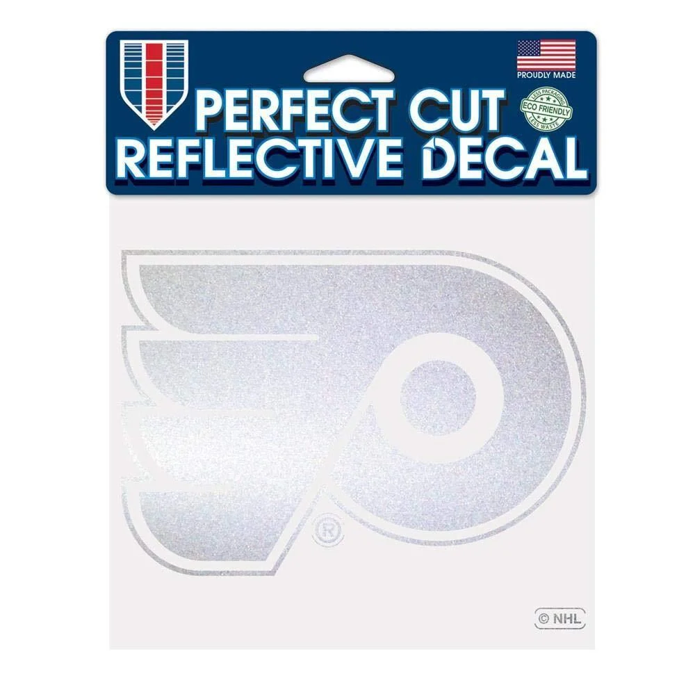 WinCraft NHL Reflective Perfect Cut Philadelphia Flyers