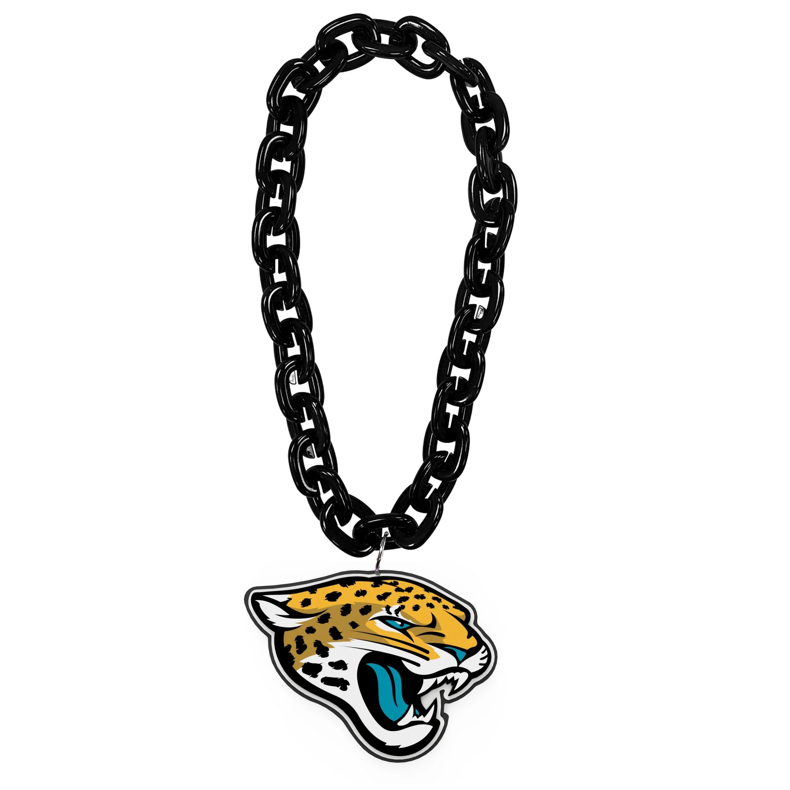 Aminco NFL Jacksonville Jaguars Team Fan Necklace Black