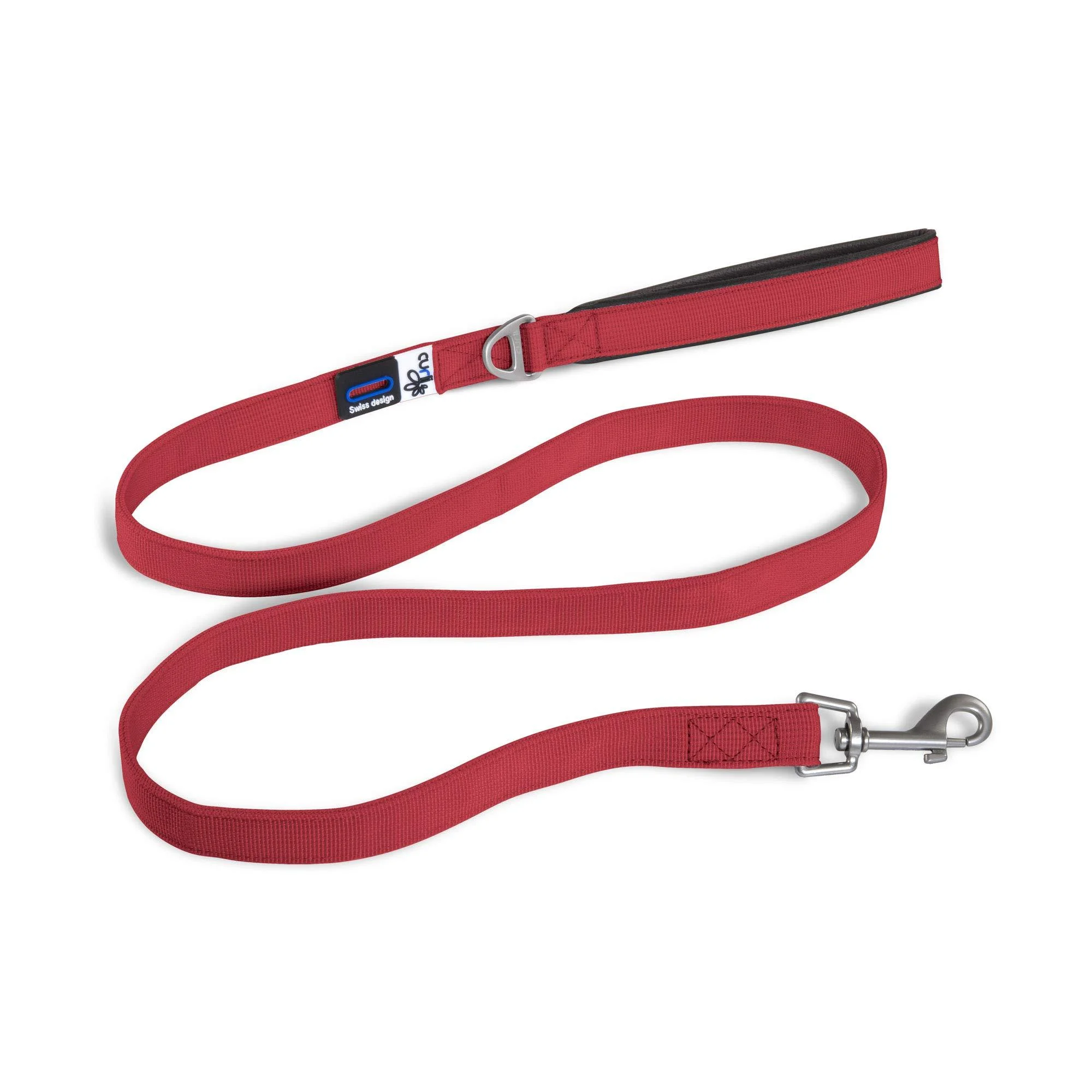 Basic Leash Red M 140x1.5 cm red - Curli