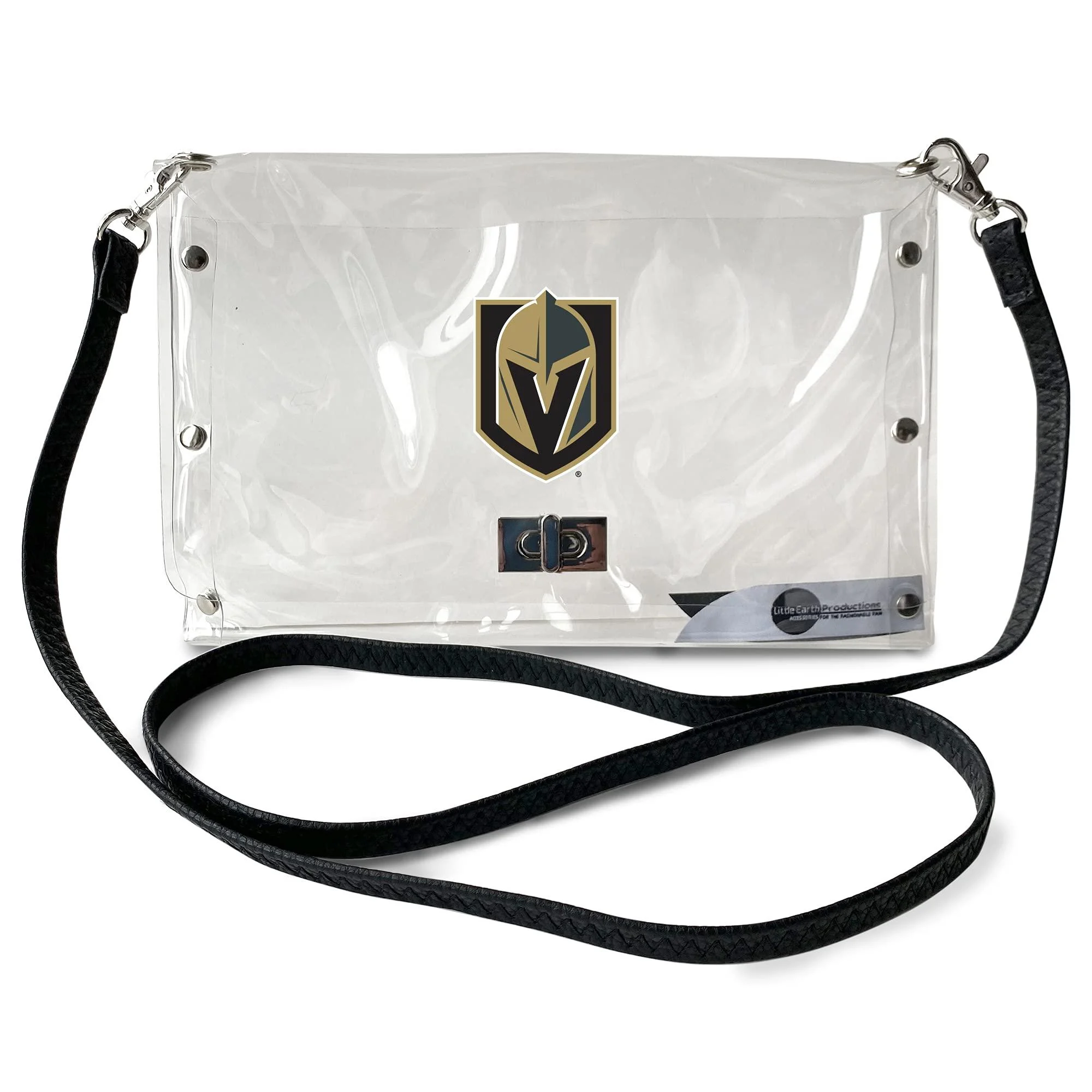 Littlearth Women's Clear Envelope Purse Clear Envelope Purse Colorless - Little Earth Productions