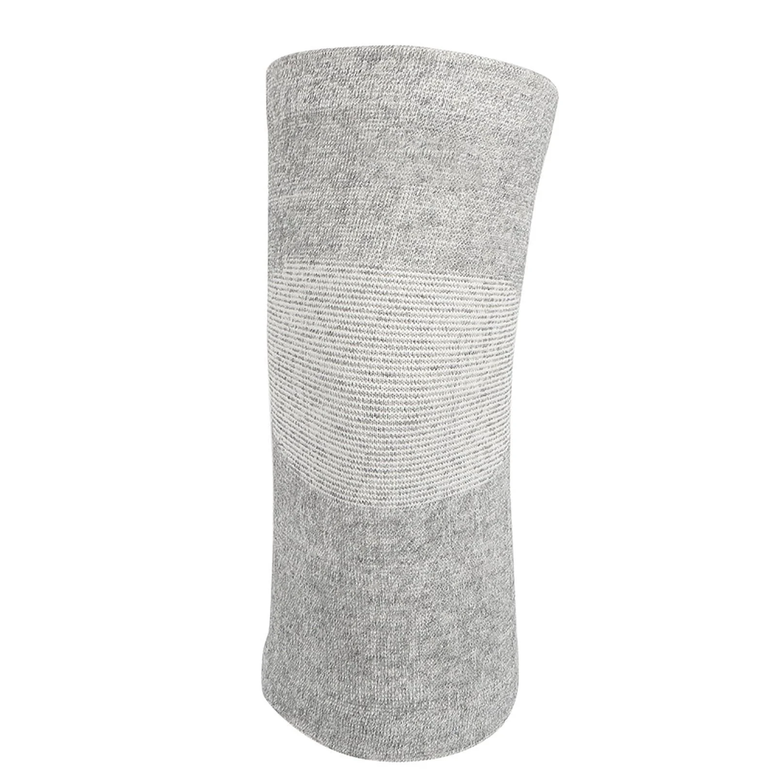 Charcoal Fiber Elastic Knee Brace Comfortable Knee Sleeve Compression for Sports and Workout - Aramox