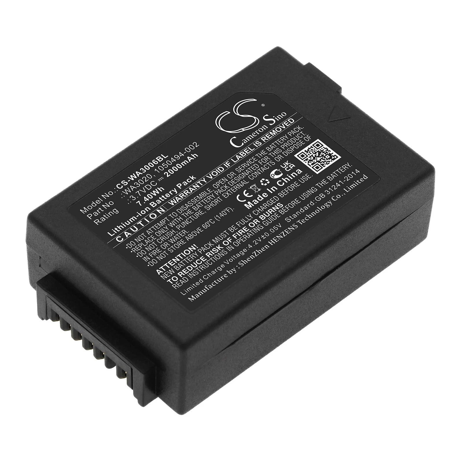 Afshan 2000mAh/3.7V Battery Replacement for MotoroIa 3 Model C WorkAbout Pro G2 3 Model S WorkAbout Pro G1 WorkAbout Pro 4 WorkAbout Pro G3 WorkAbout Pro G4