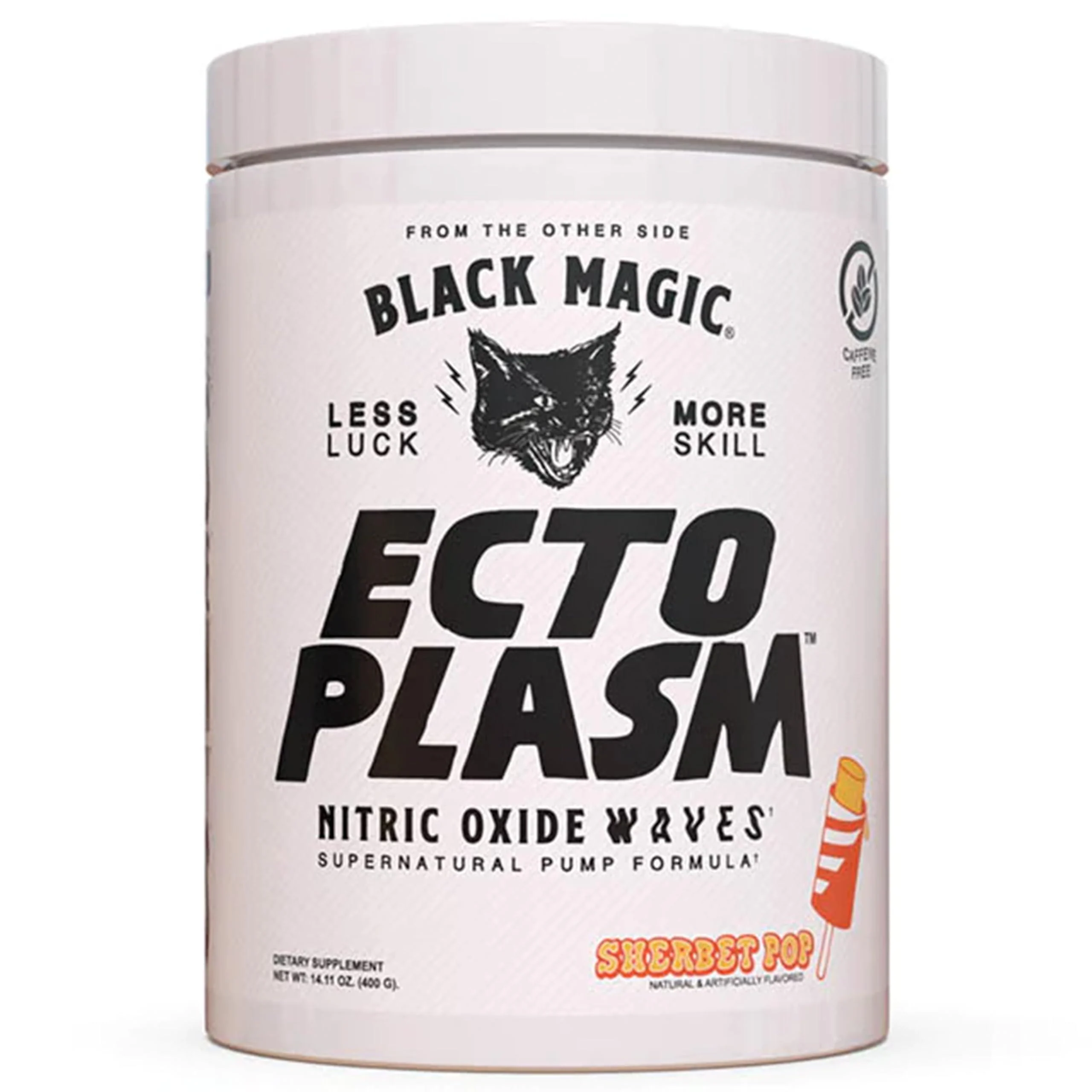 Black Magic Supply Ecto Plasm - Sherbet Pop - Non-Stimulant Pump Igniter - Supernatural Pump Formula - Increased Hydration & Vascularity - 20 Scoops
