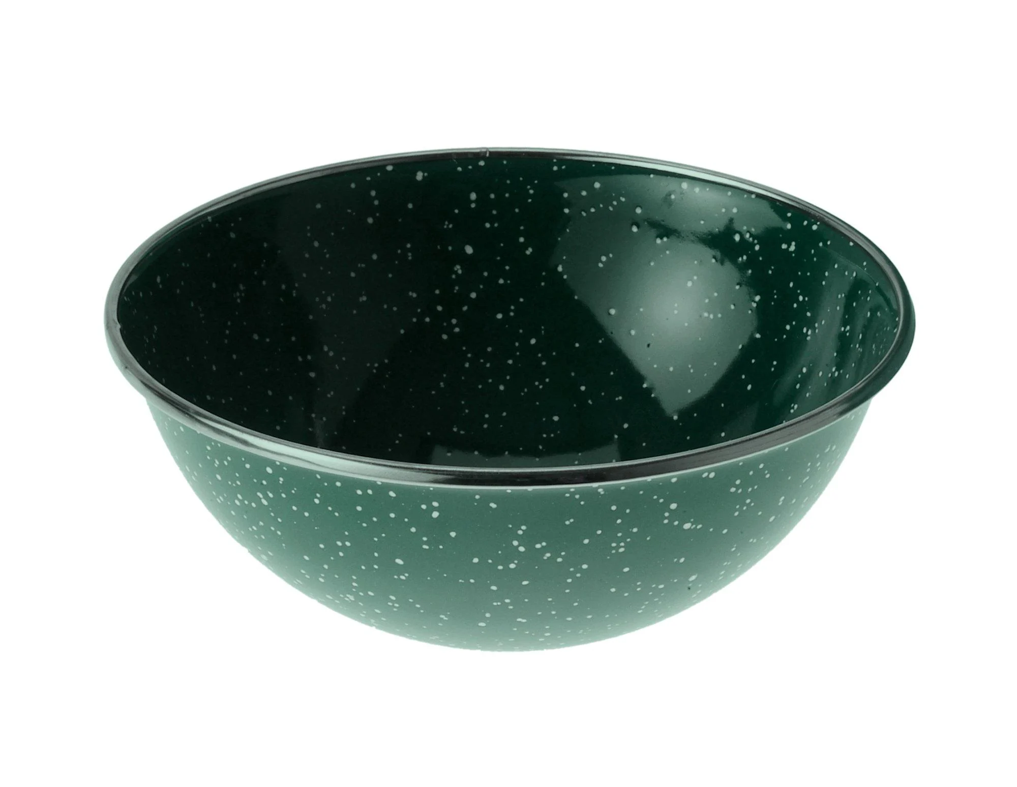 GSI Outdoors 25214 Enamelware Mixing Or Cereal Bowl, 6.2 Inch, Green Green 6.2 inch