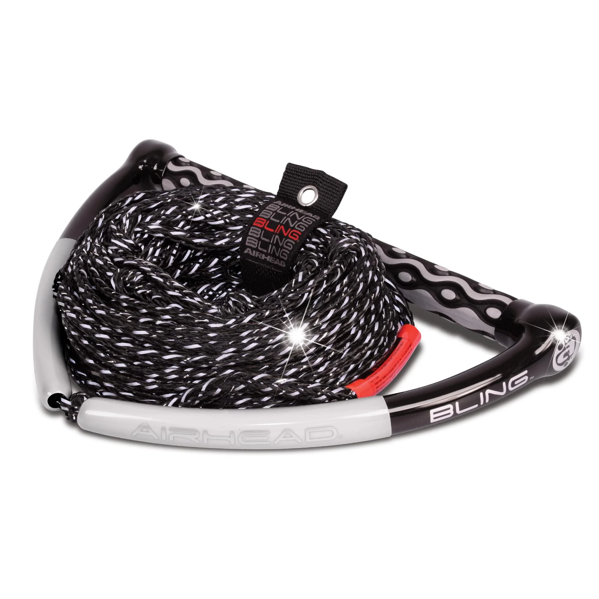 Airhead Bling Stealth Wakeboard Rope, 5 Sections, 75-Feet