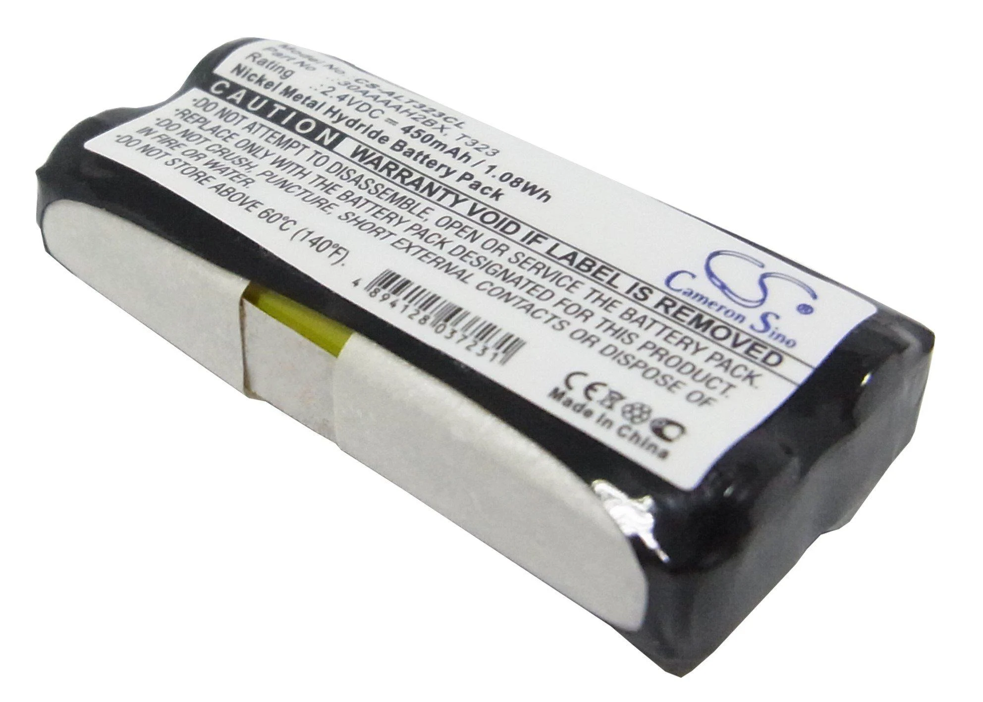 WOLWES Battery Replacement for Audioline P/N: 30AAAAH2BX T323 DECT 5100 DECT 550 DECT 5500 DECT 5501 DECT 5800 DECT 6000 SMS DECT 7500 DECT 7800