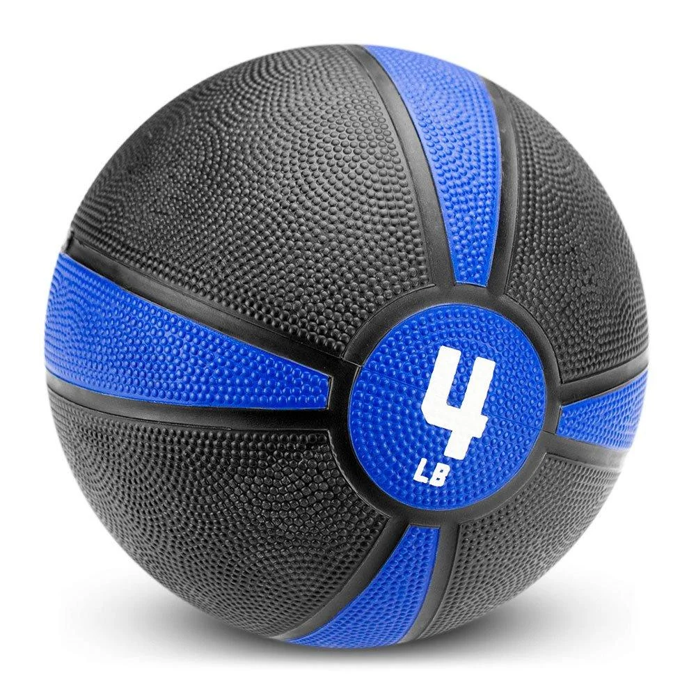 Crown Sporting Goods Tuff Grip Rubber Medicine Ball 4.0 Pounds