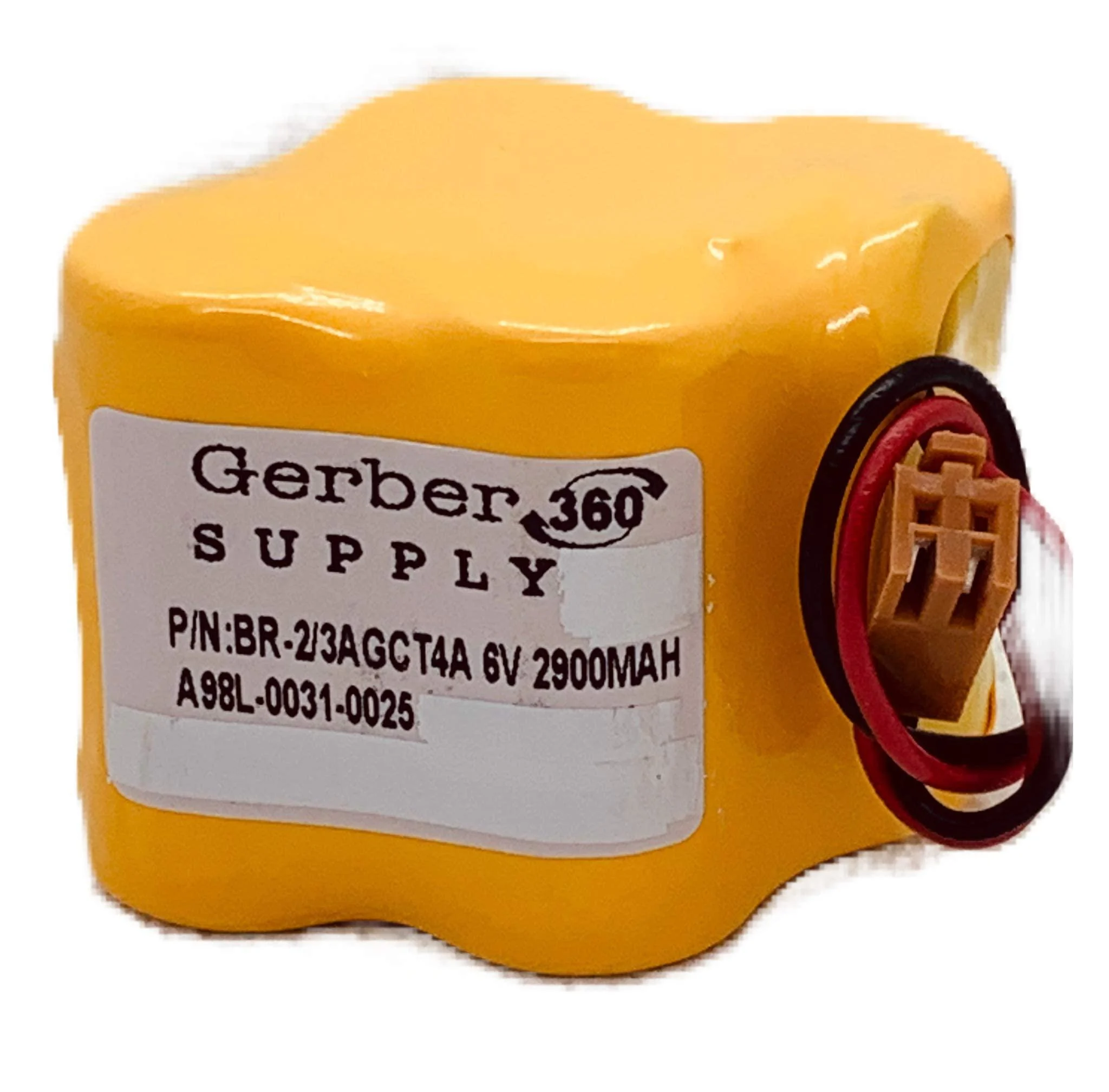BR-2/3AGCT4A (A98L-0031-0025) 6V 2900mAH Backup Battery for Fanuc Control