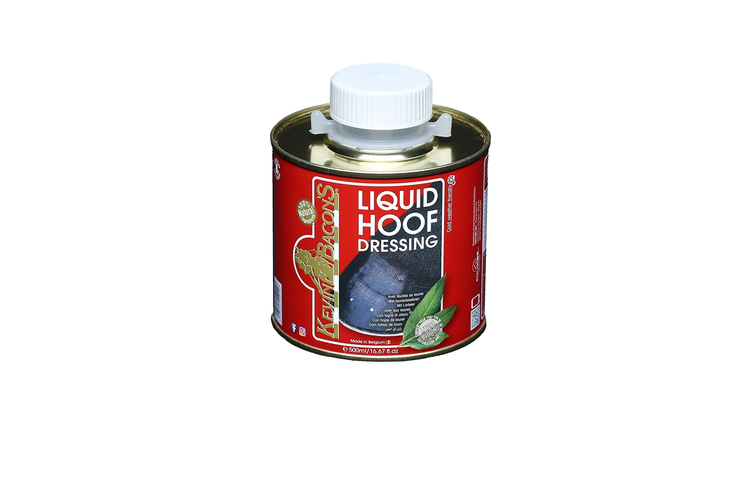 Kevin Bacon KVB0025 Liquid Hoof Dressing - Clear 500 ml 500 ml (Pack of 1)