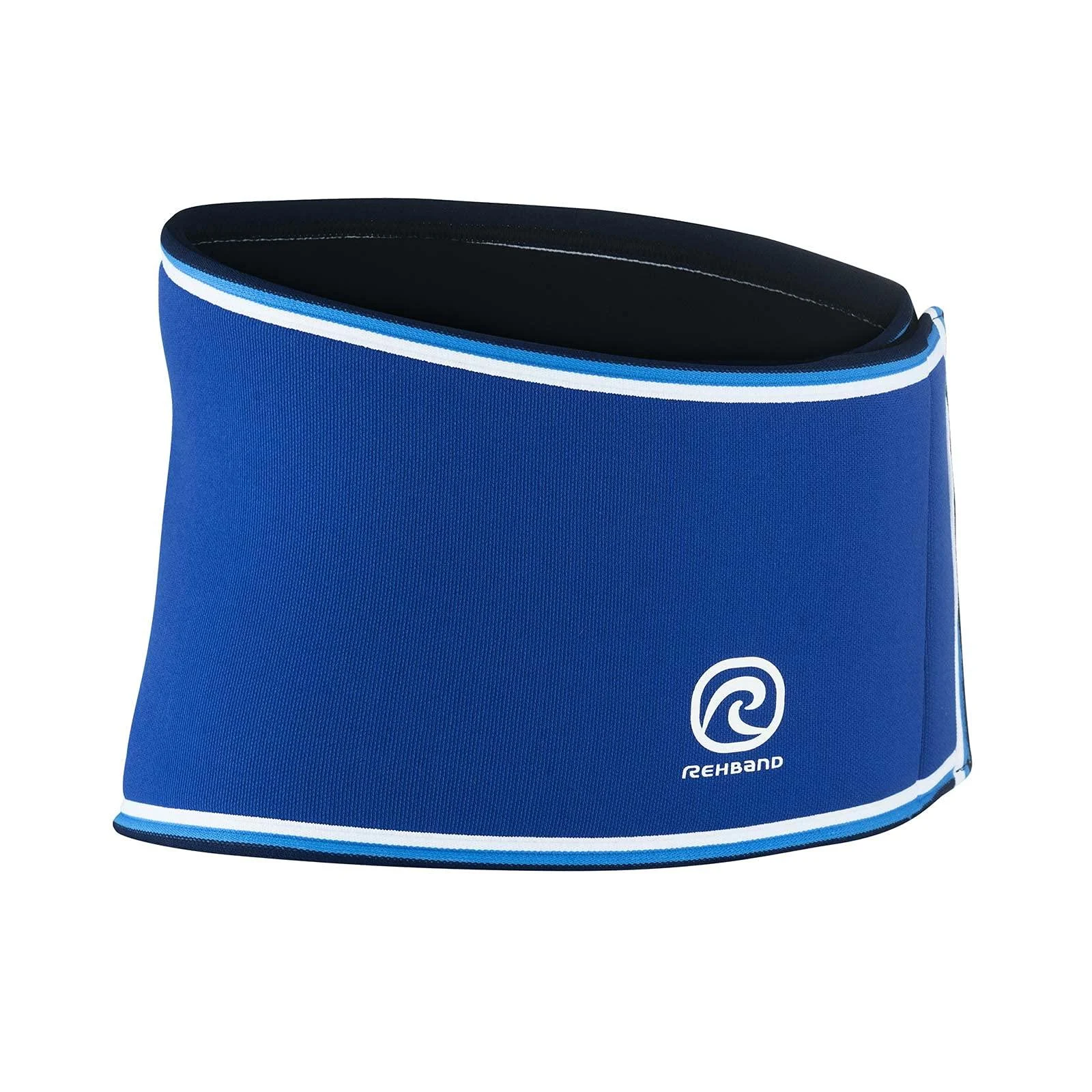 Rehband rx back bandage - 7mm neoprene stabilizer belt for back and lumbar spine anatomical back support belt for fitness strength sport & everyday life blue s