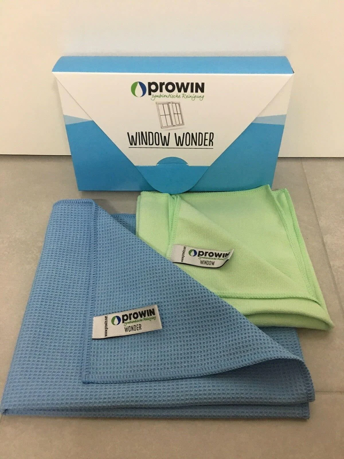 ProWIN Window Wonder - High gloss set microfiber