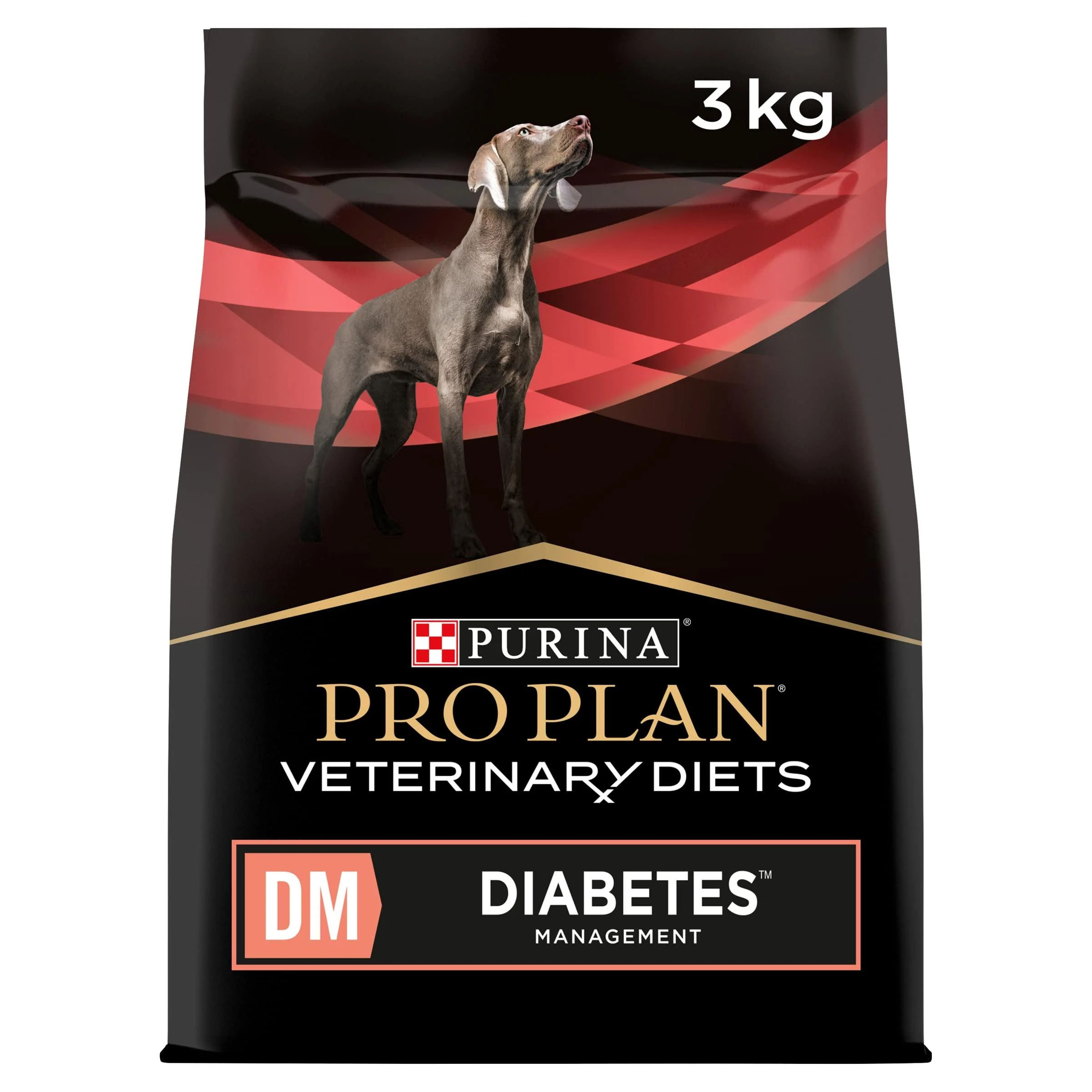 PURINA 1804480 PPVD Canine DM Bag Dog Food 3 kg