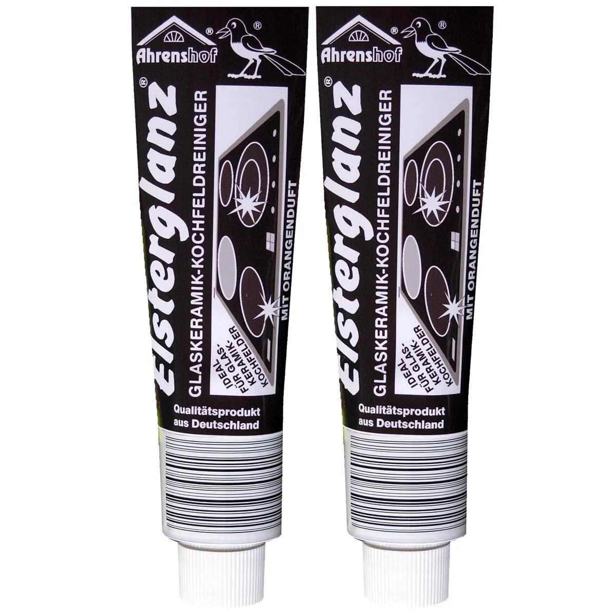 2x 150ml Elsterglanz glass ceramic polish Ceran polishing paste (3.86EUR/100ml)