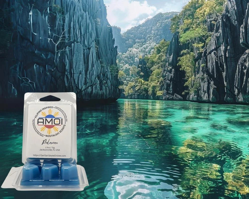 Filipino-Inspired Palawan Scented Candle Wax Melts