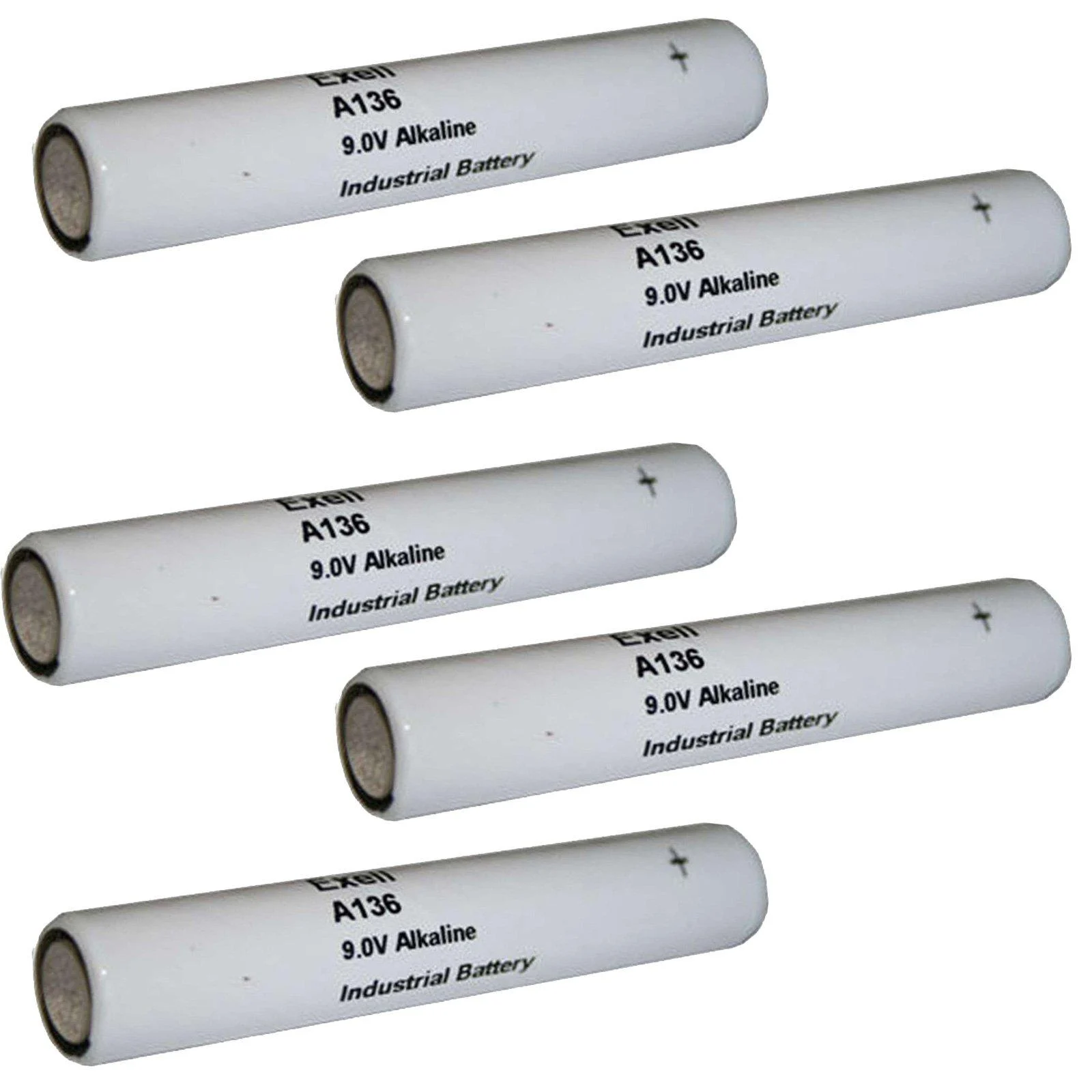 5pc Exell A136 Alkaline 9V Battery 6LR50 EN136A PC136A - Exell Battery
