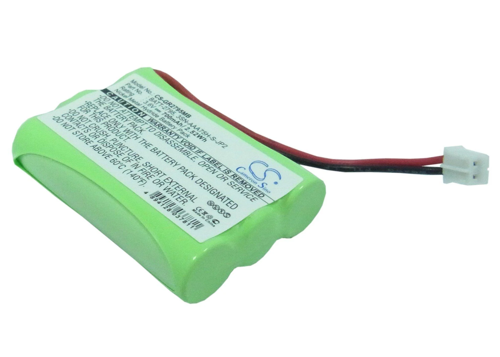 Compatible with Battery GRACO 3SN-AAA75H-S-JP2 89-1323-00-00 BATT-2795 2795DIGI1 2796VIB1 A3940 imonitor iMonitor Vibe 700mAh
