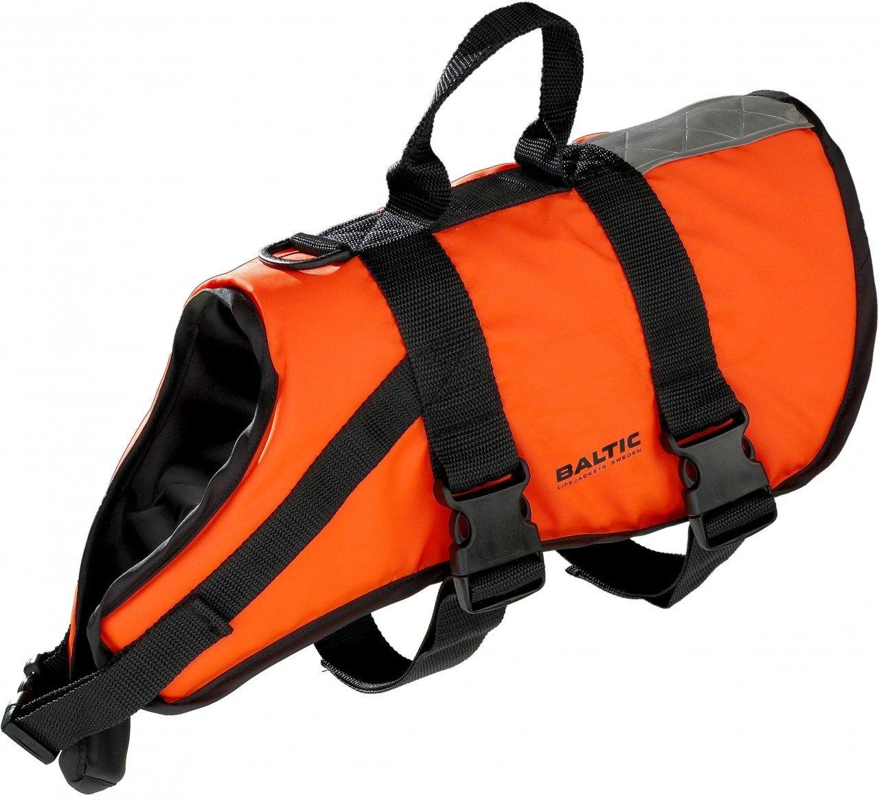 Baltic Standard Fastening Pet Buoyancy Aid with Strap X-Large 40+ Kg Orange
