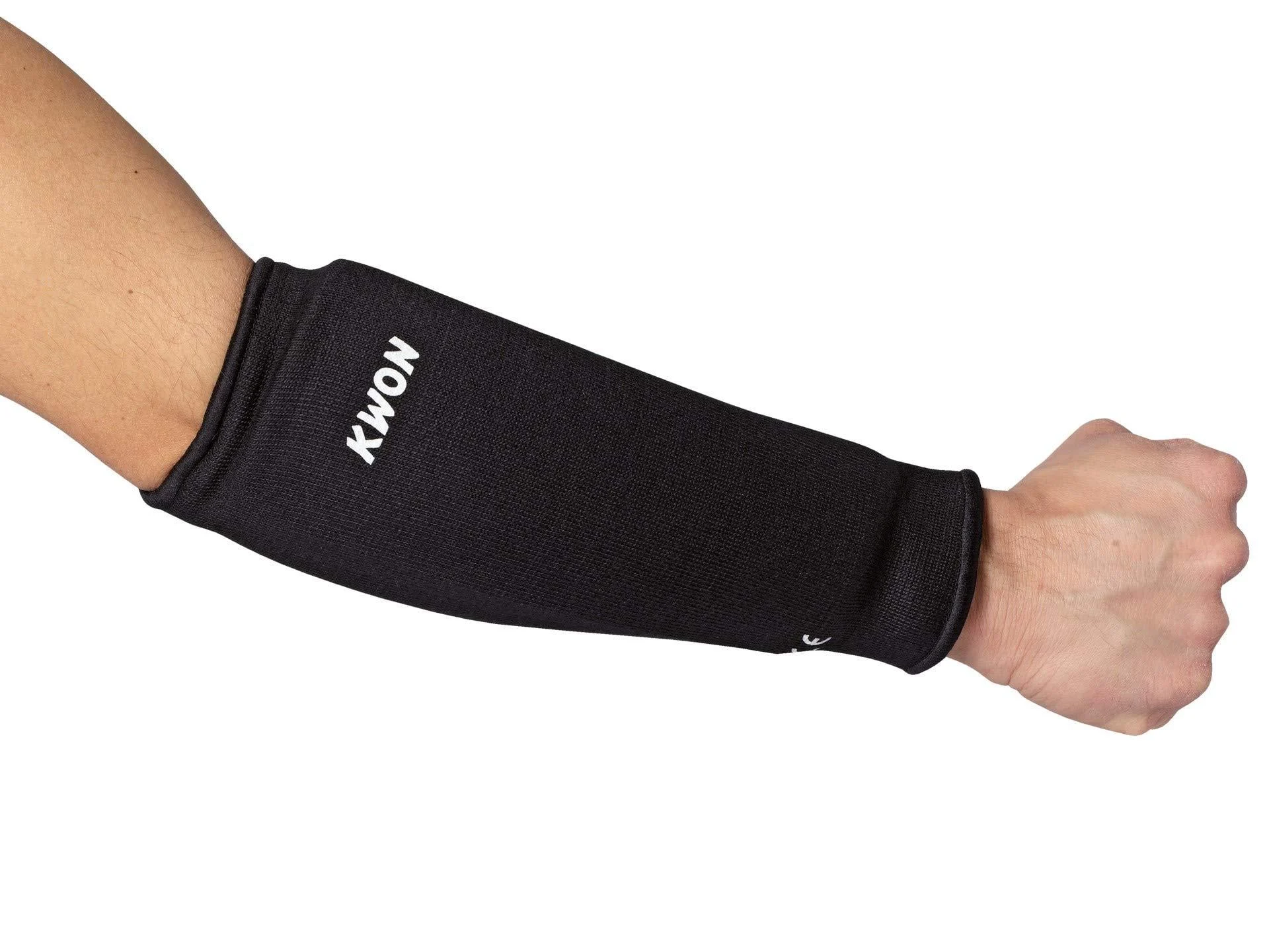 Kwon forearm guards fabric CE black junior