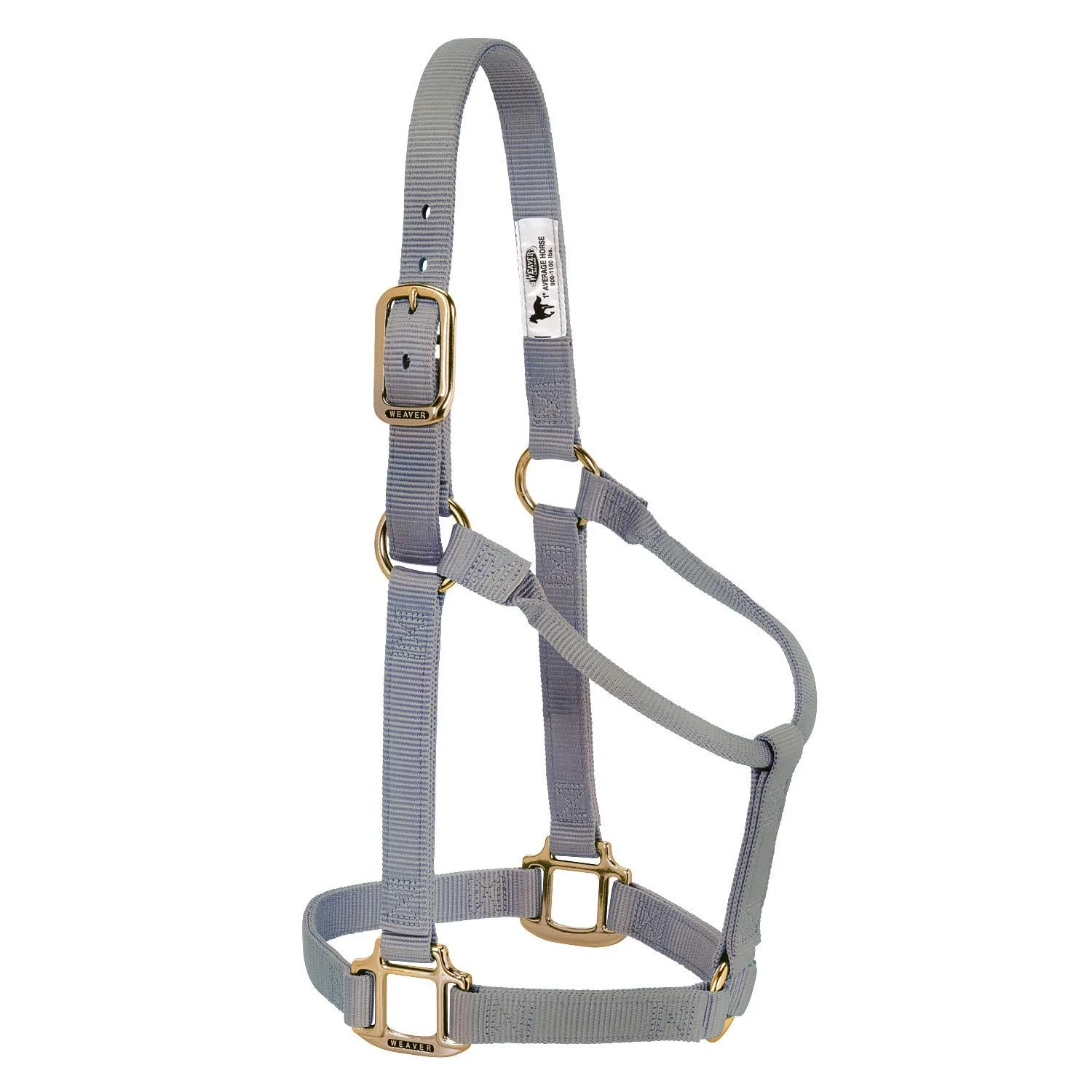 WEAVER Leather Non-adjustable halter graphite Yearling
