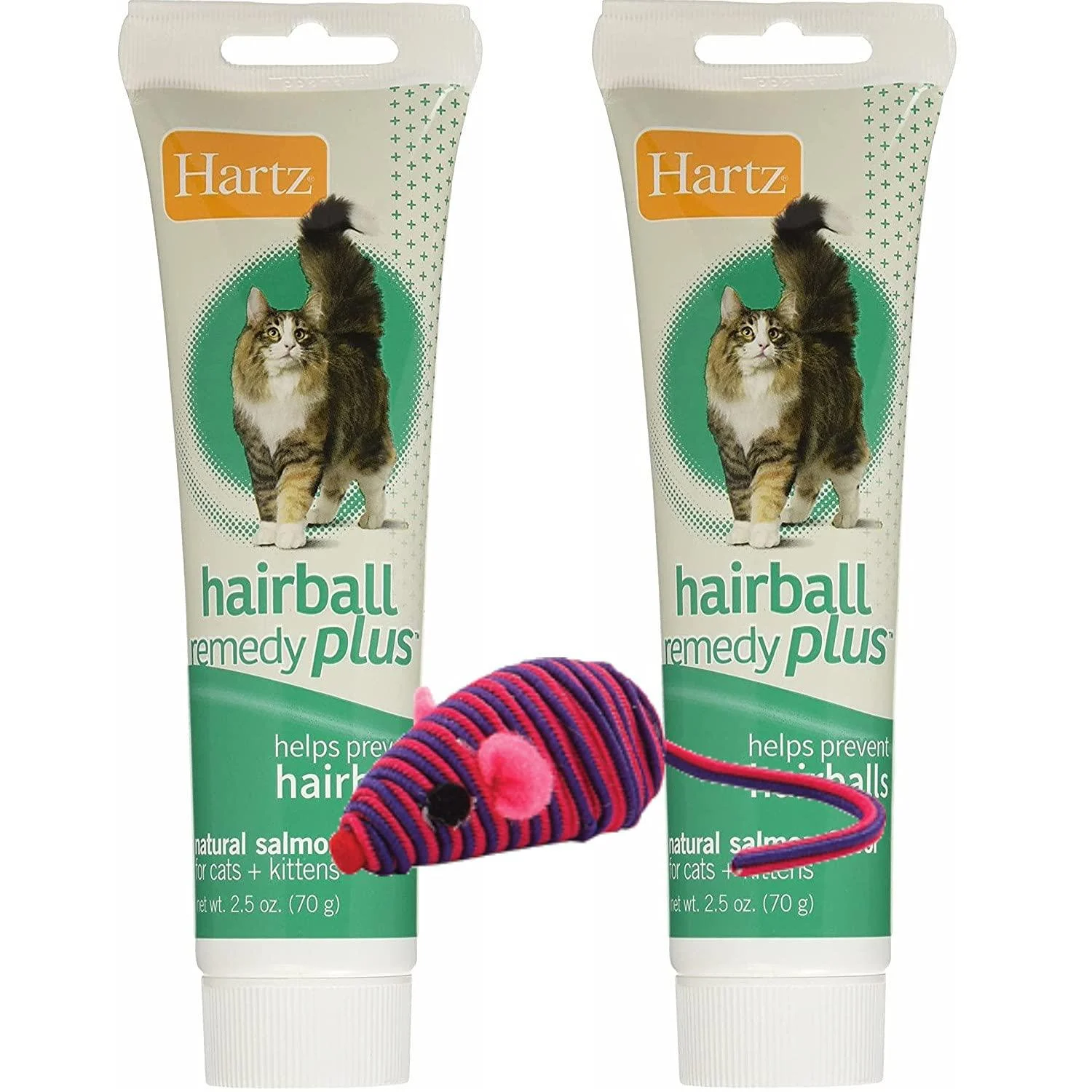 Hartz Hairball Remedy Plus Bundle Color:2 Pastes/Hypno Mouse - HDP