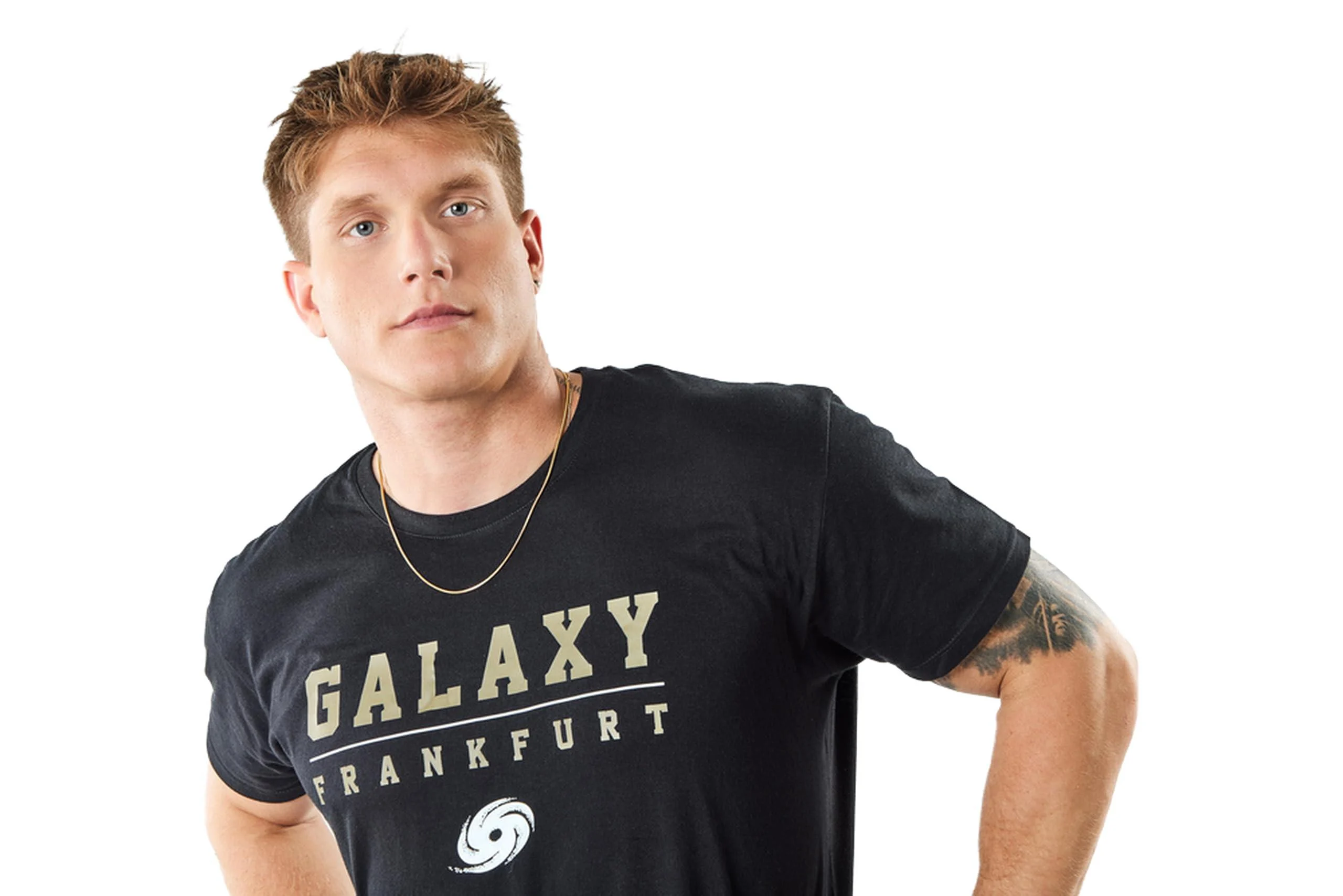 Frankfurt Galaxy T-Shirt - Unisex - Black - XL