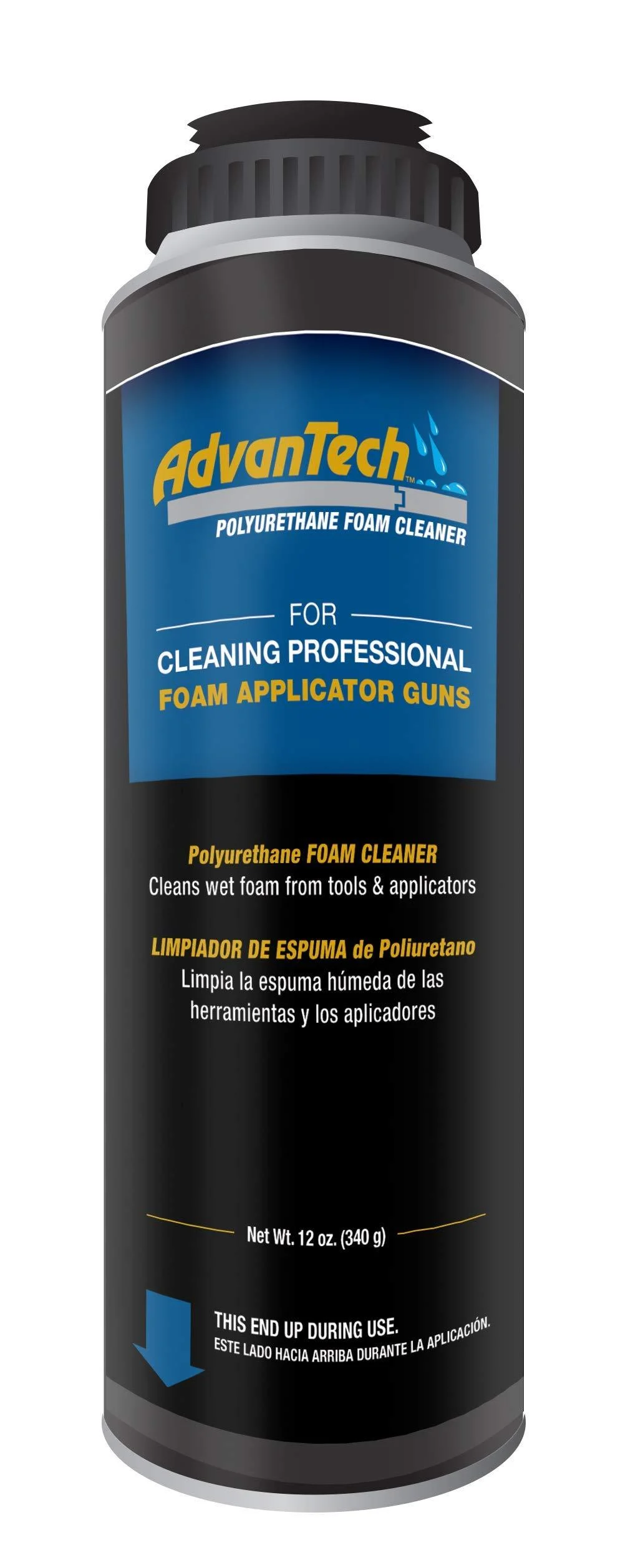 (Cleaner Only) AdvanTech Subfloor Adhesive Dispensing Gun Cleaner | Polyurethane cleaner | J.M. Huber | Includes (6) 12 oz. cans