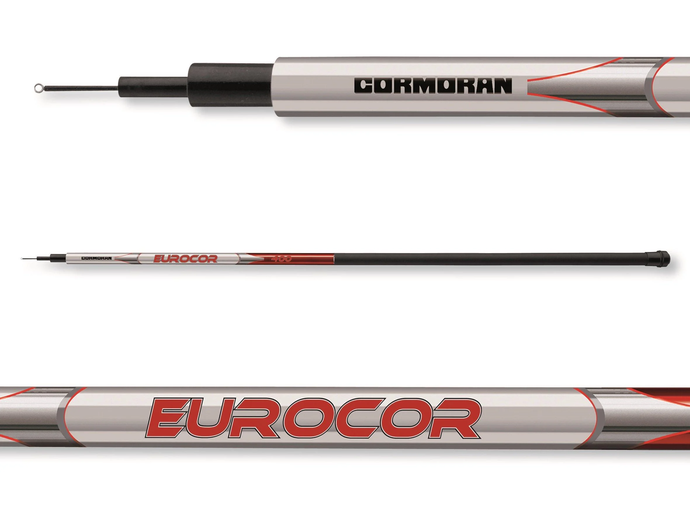 Cormoran Eurocor Tele Pole unringed 4pcs. 4.00m