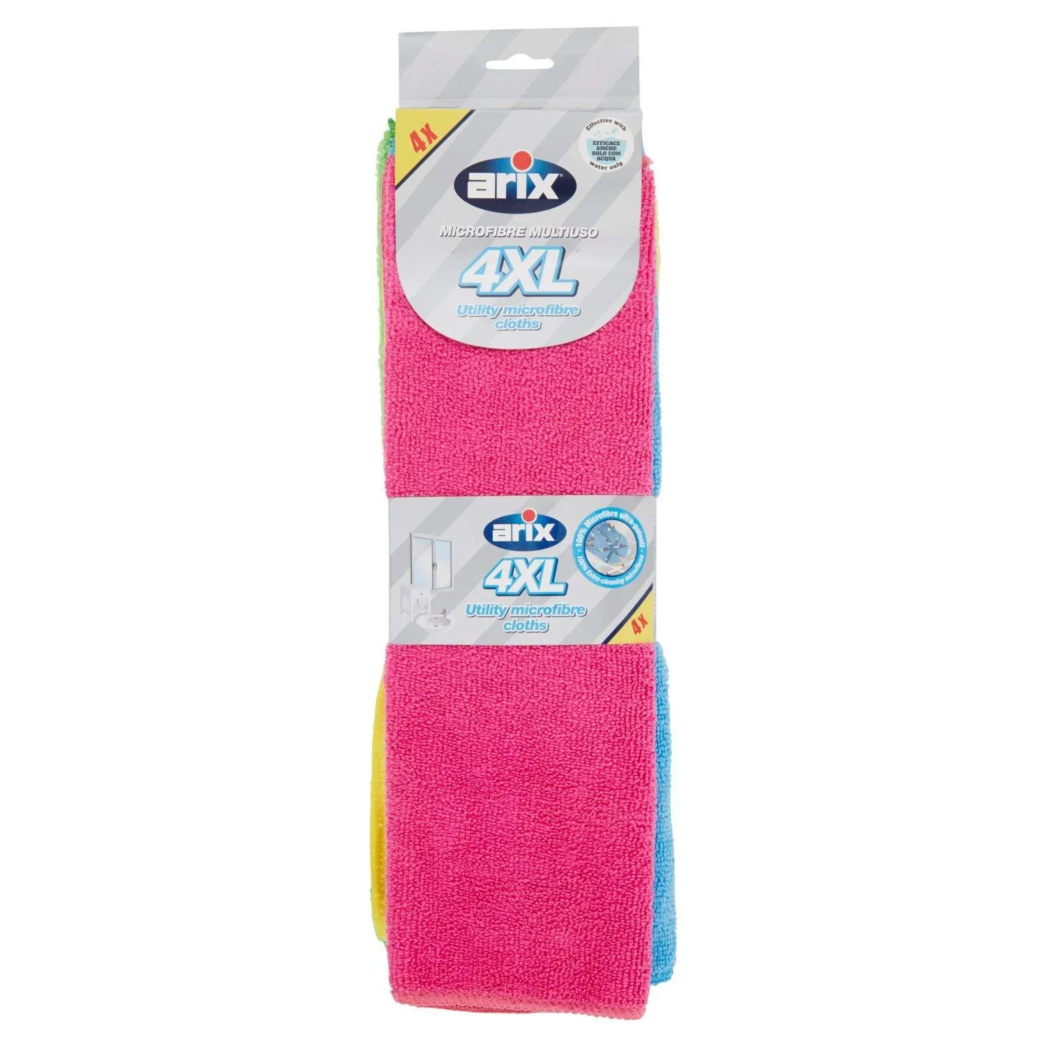 Arix 4 Microfibre 36X38 cm Multipack Multipack Multicolor