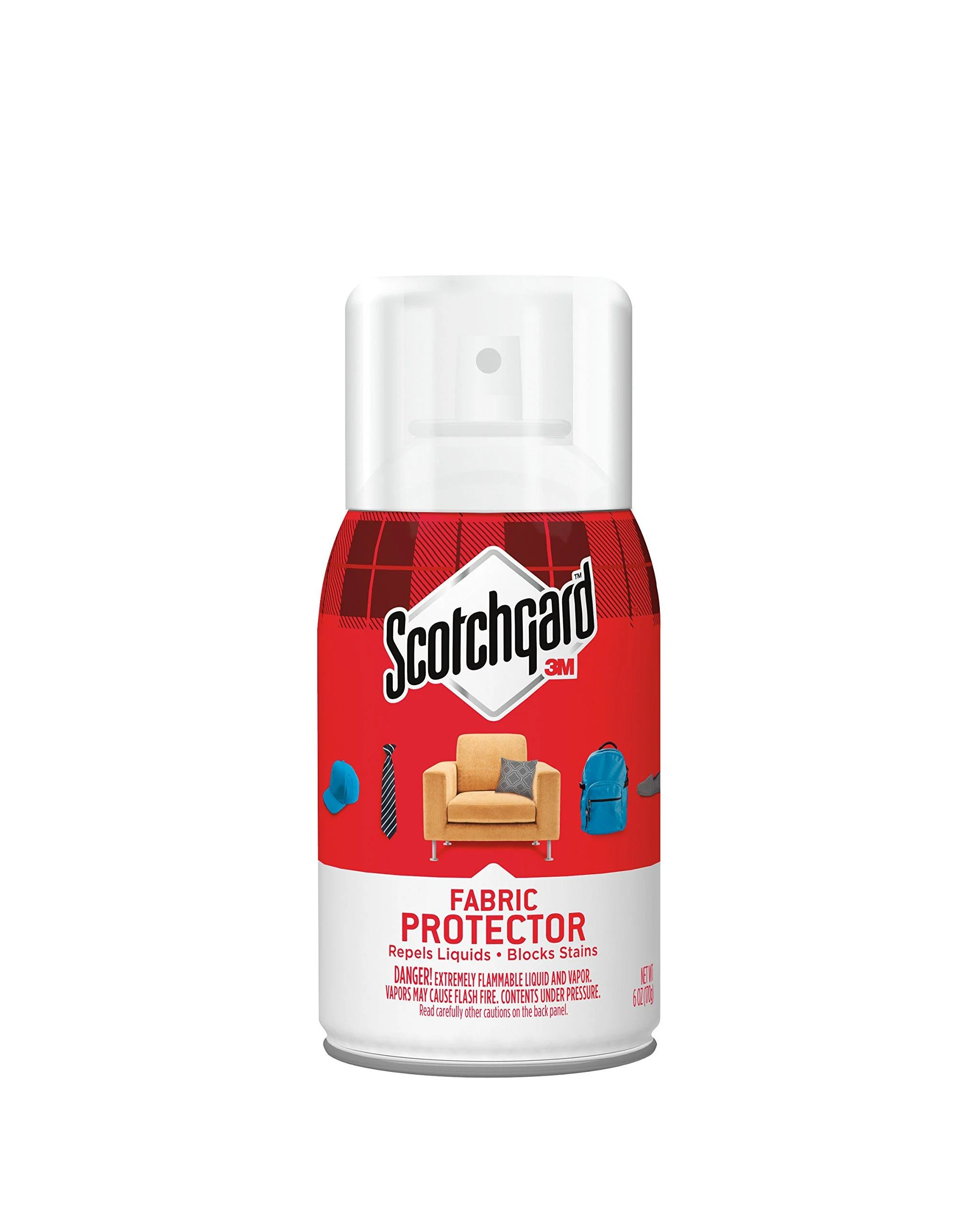 Scotchgard Fabric & Upholstery Protector, 1 Can, 6-Ounce