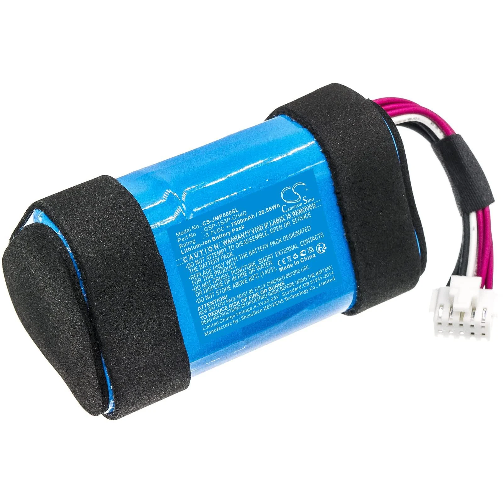 Replacement Battery for Pulse 5 GSP-1S3P-CH4D (7800mAh) Li-ion