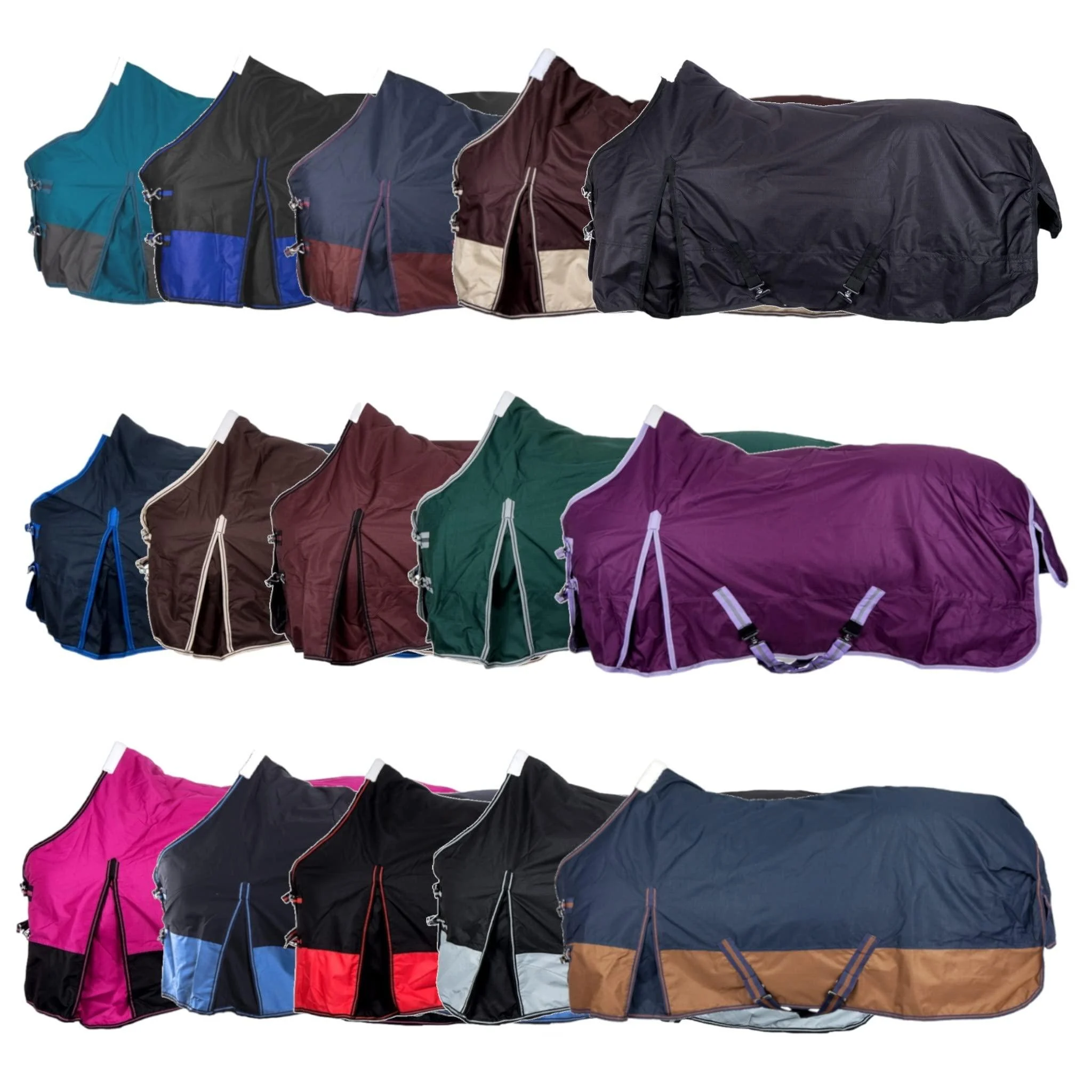 RL24 - Weiddecke Winterdecke 600D BasicLine with nylon feed polara leverage or filling in 100g 200g 300g pink/black 115cm (polar leaf node)