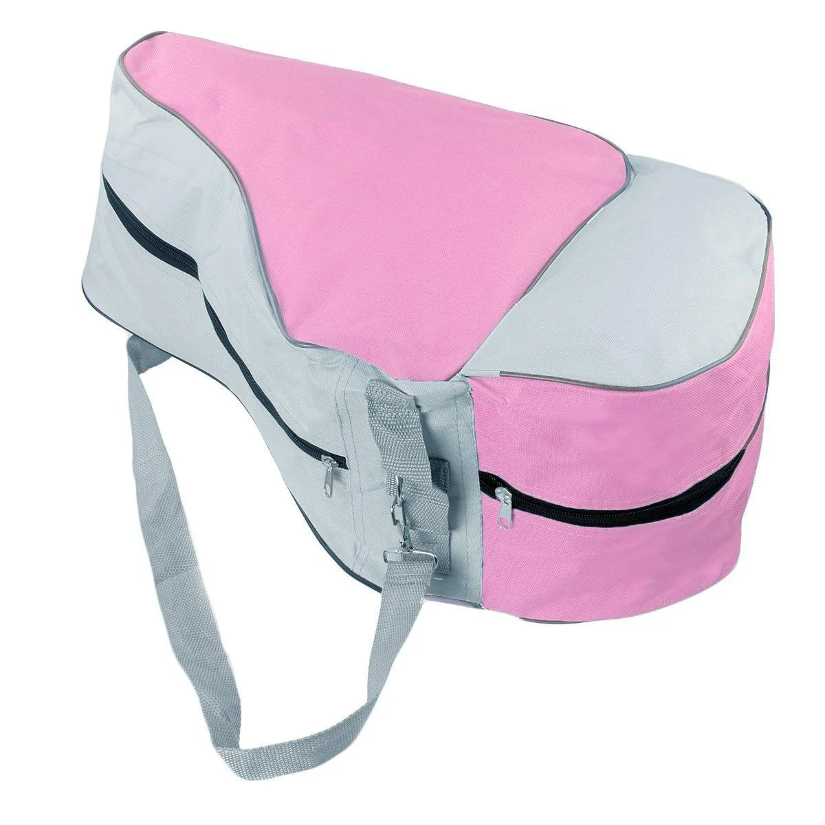 CTK Premium Skate Bag-Waterproof Skate Tote with Adjustable Shoulder Straps pink