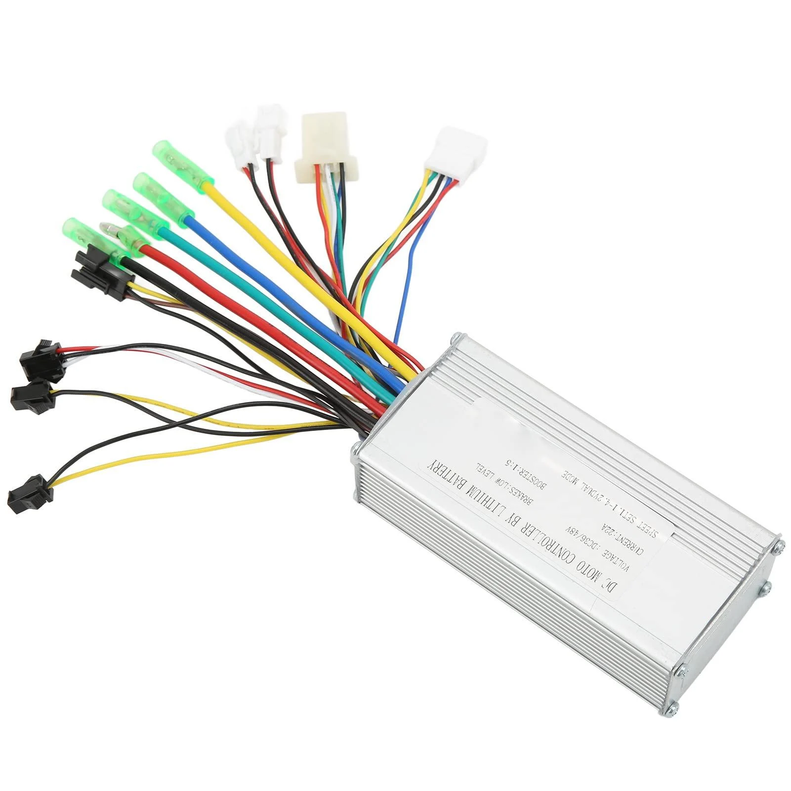 KIMISS 48 V 500 W Ebike Controller 48 V 500 W Controller Electrical bicycle brushless rectangle wave controller with lamp wire for 36 V 48 V 500 W engines modified parts