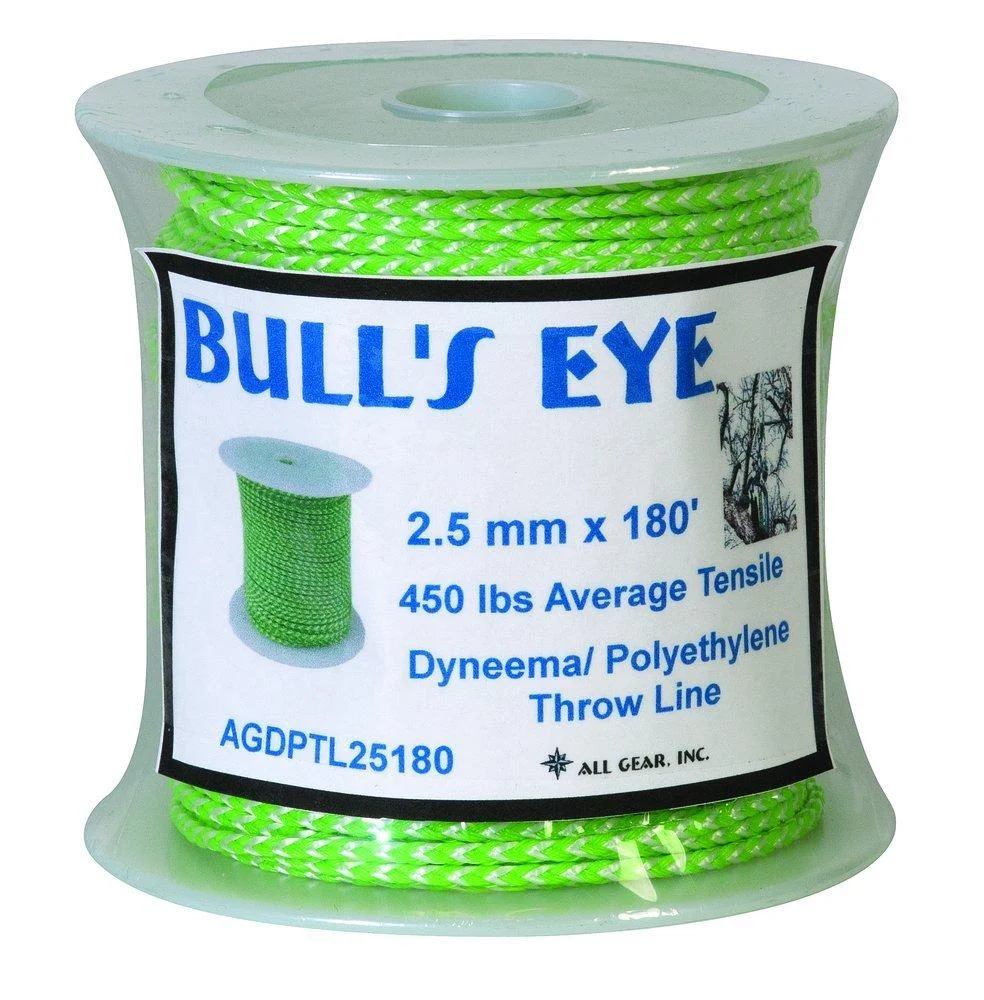 Weaver Arborist Bull's Eye Throw Line , Green, 2.5mm - Weaver Leather