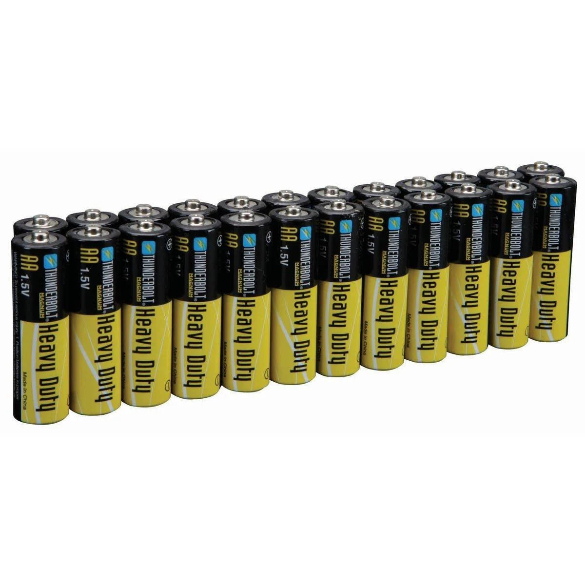 24 Piece Aa Heavy Duty Batteries - Thunderbolt Magnum
