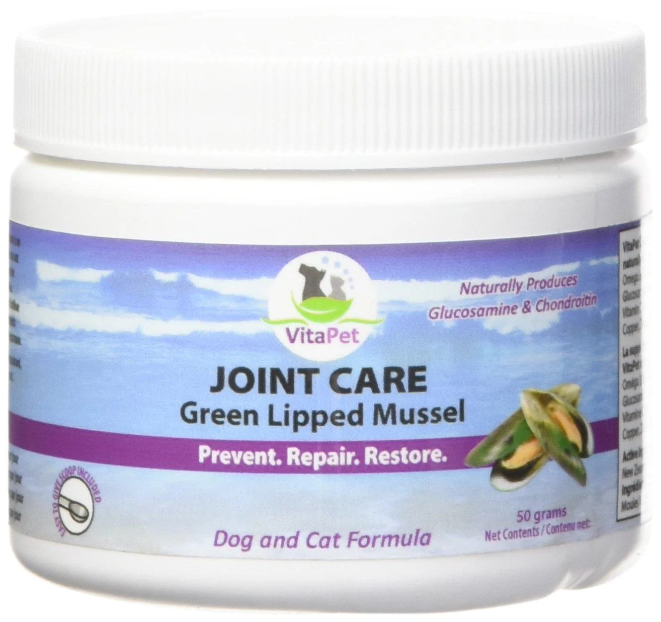 VitaPet Green Lipped Mussel (GLM) 50gm