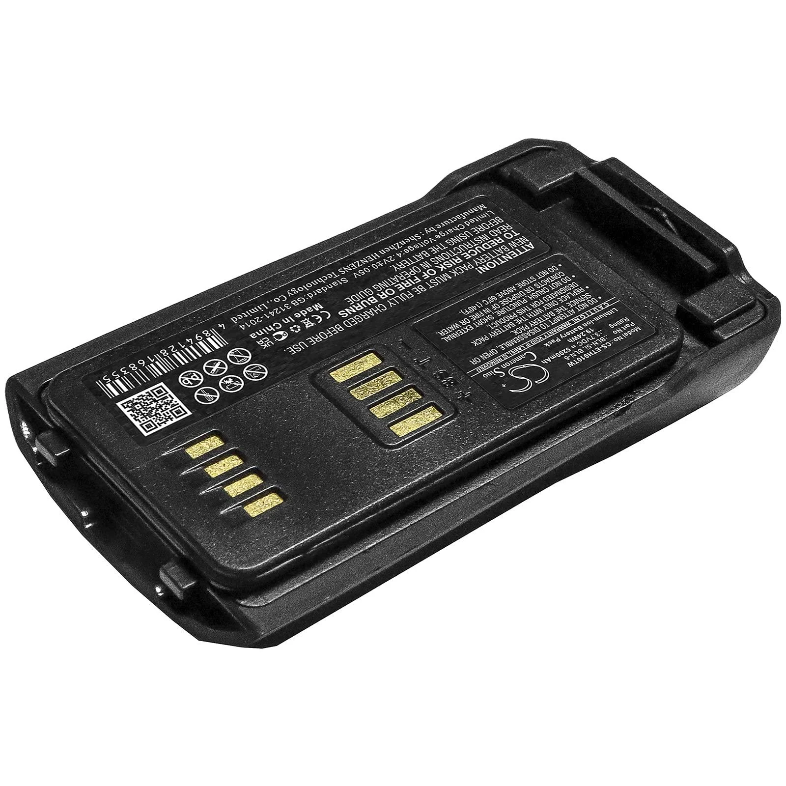 Replacement Battery Compatible with EADS THR9 THR9 C-30 THR9i Part Number: BLN-5i BLN-6 5200mAh/3.7V