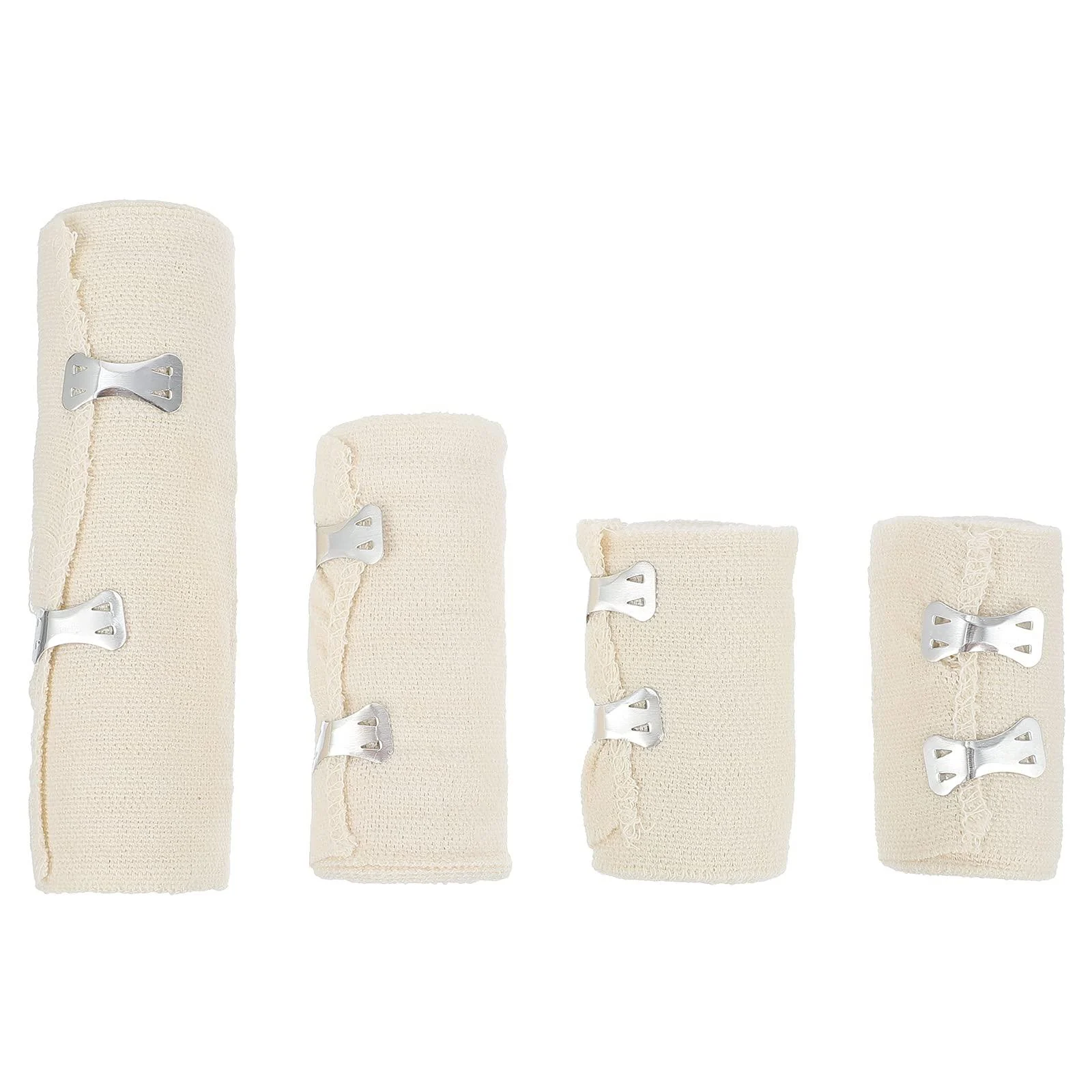 4 Rolls Elastic Band Gauze Protection Sports Tape Practical Nylon Protective - ULTECHNOVO