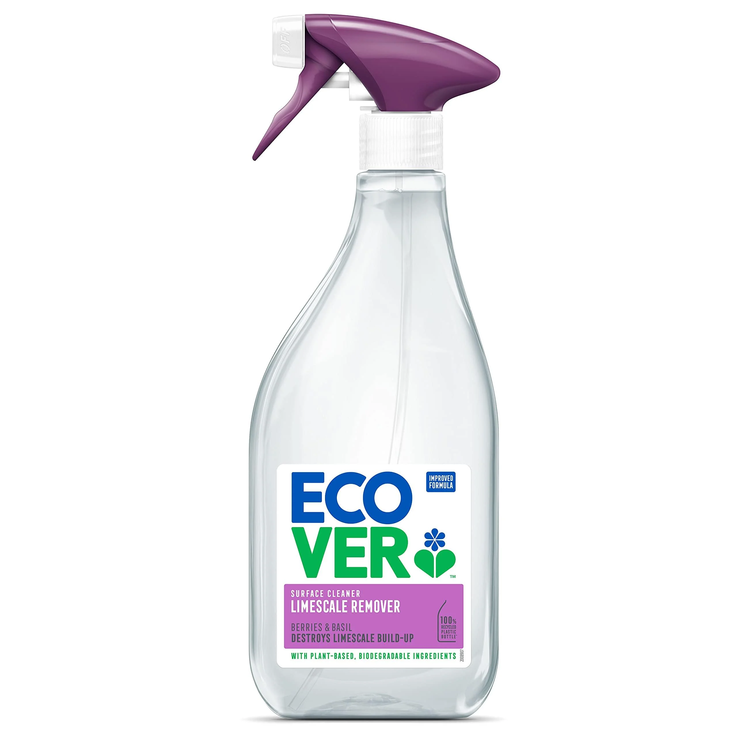 Ecover Limescale Remover Multi Surface Cleaner Berries & Basil 500ml 500 ml (Pack of 1) Single