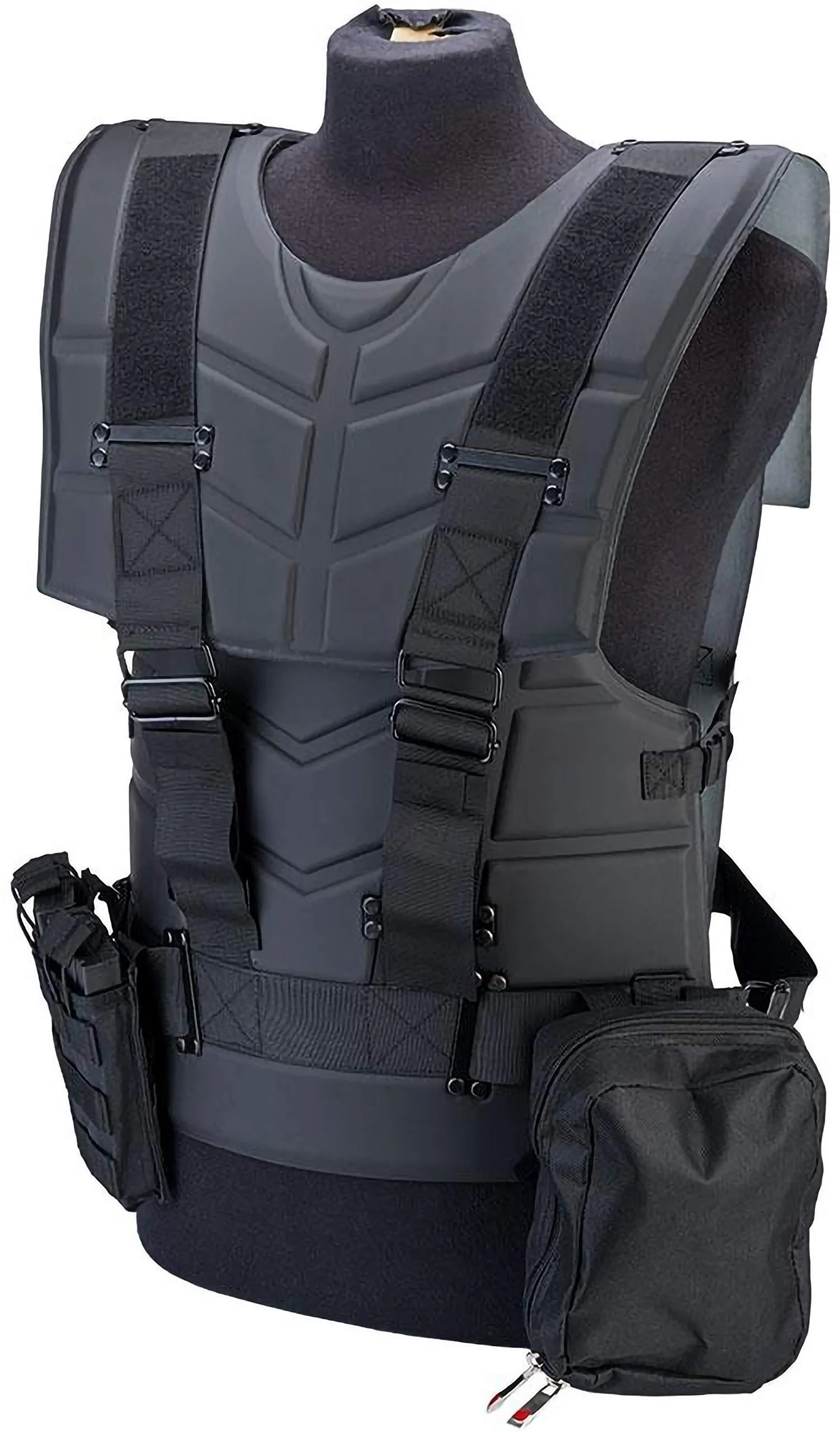 Evike Matrix BB Defender Airsoft Low Profile Pouch Vest (Color: Black)