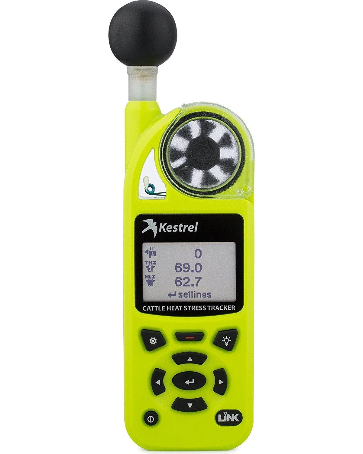 Kestrel 5400AG Cattle Heat Stress Tracker with Link and Vane Mount