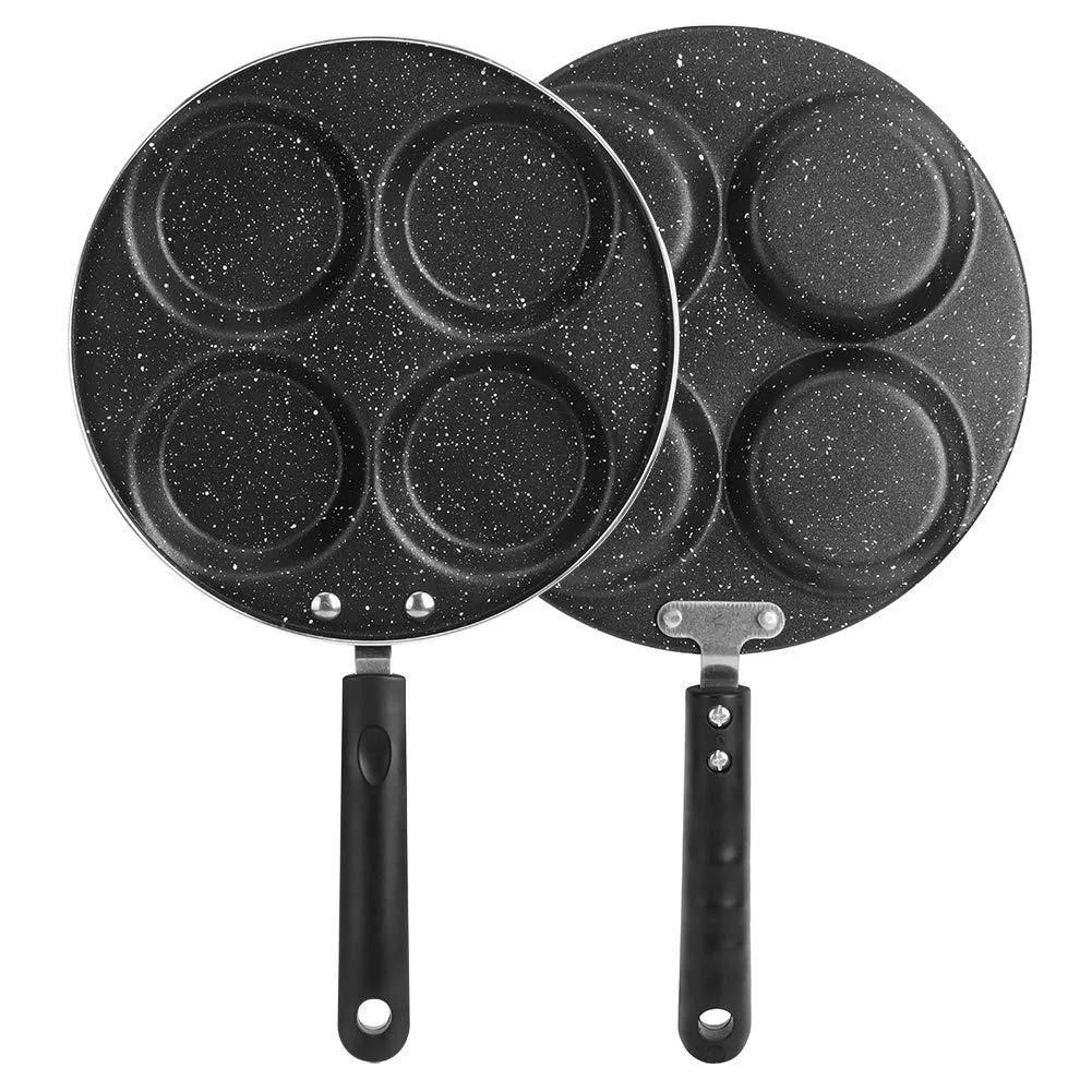 EMUKOEP Fryg Fried Pan 29 28 3 Household Aluminum Breakfast Frying Pan Non Stick Cooking Pan with Handle Kitchen Utensils 24.5cm