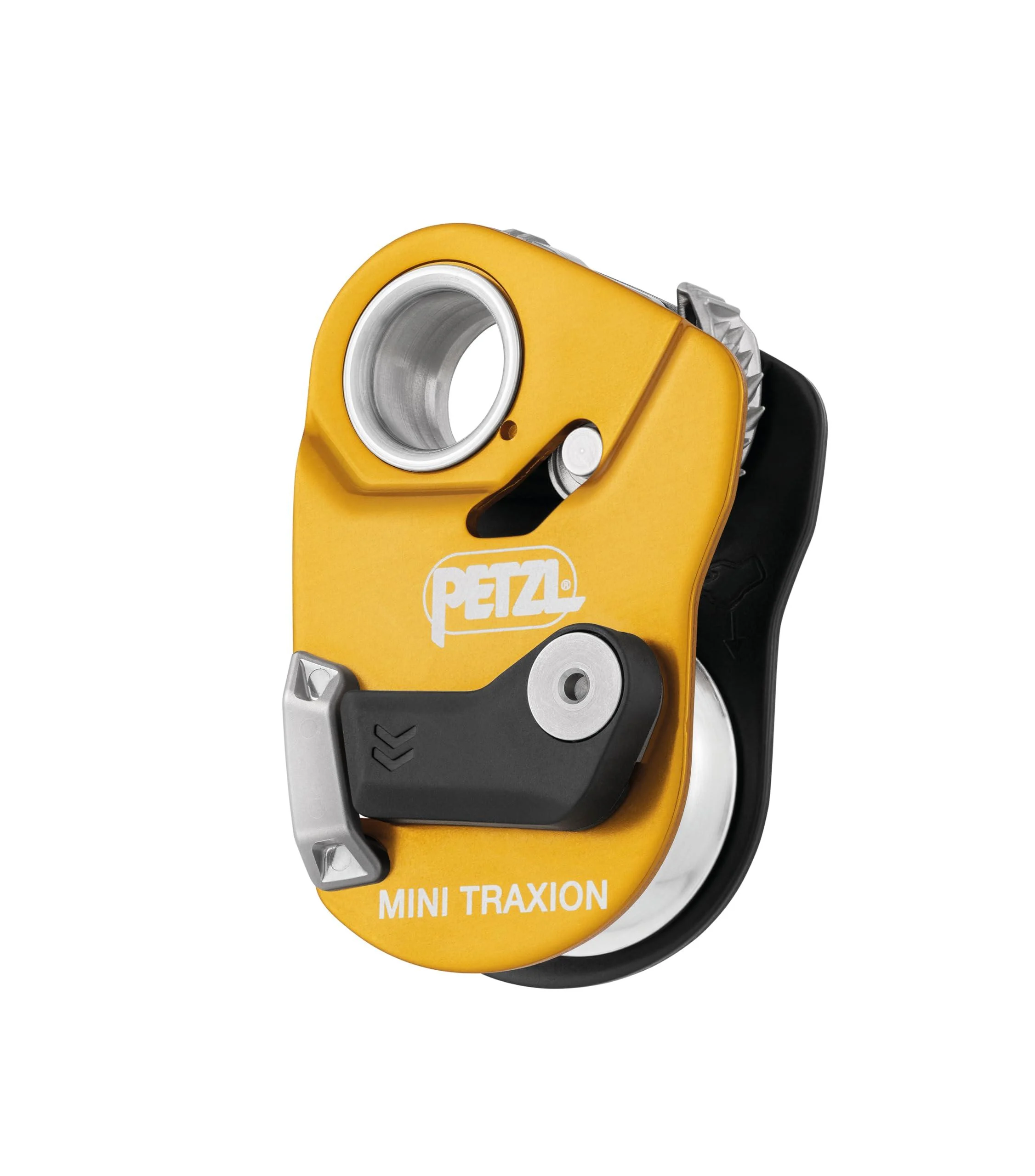 Petzl Mini Traxion Underground and Compact High Performance Cart Yellow Black U Unisex Adult