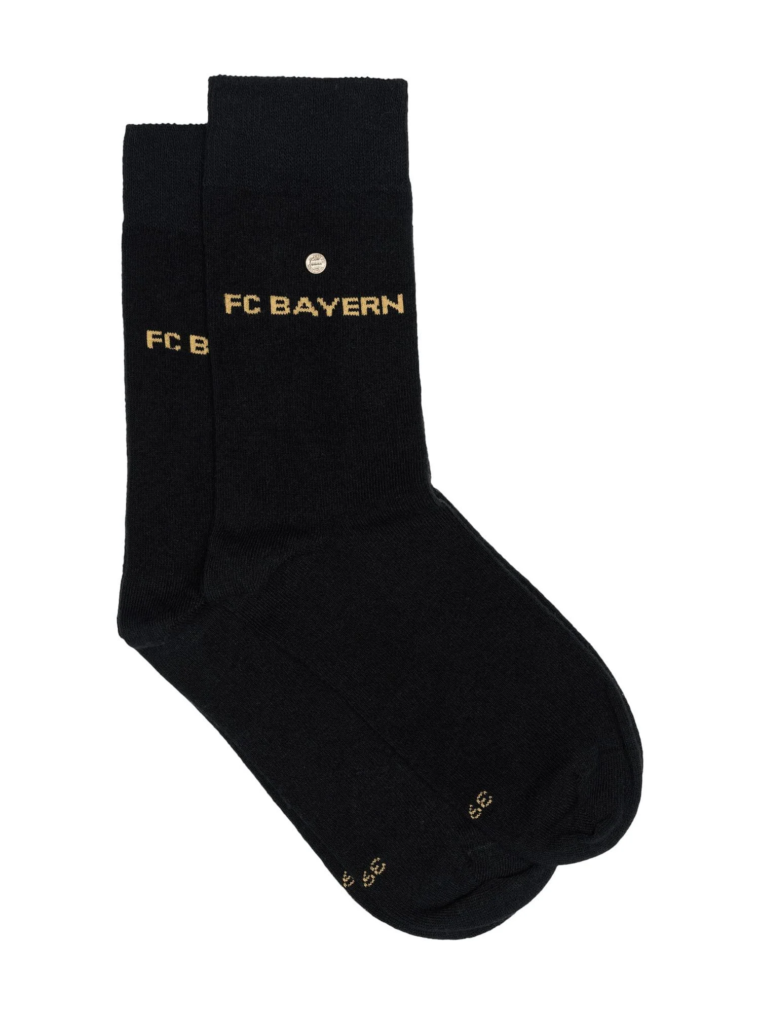 FC Bayern Munich | Business socks set of 2 | Black 43-46 Black