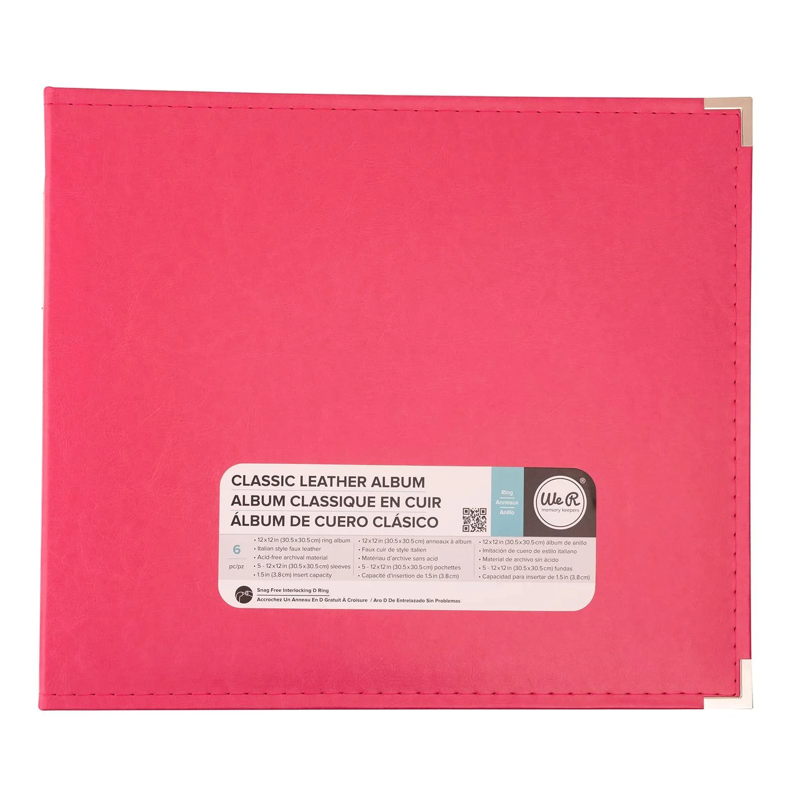 WR CLA 12x12 Ring Strawberry - We R Memory Keepers