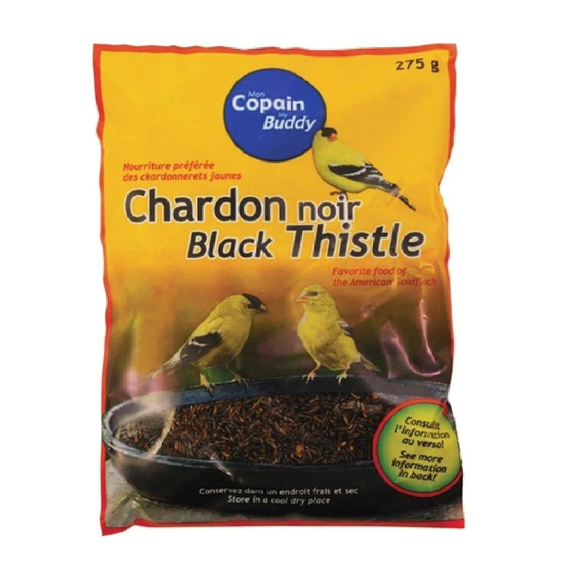 Black Thistle Seeds - My Buddy