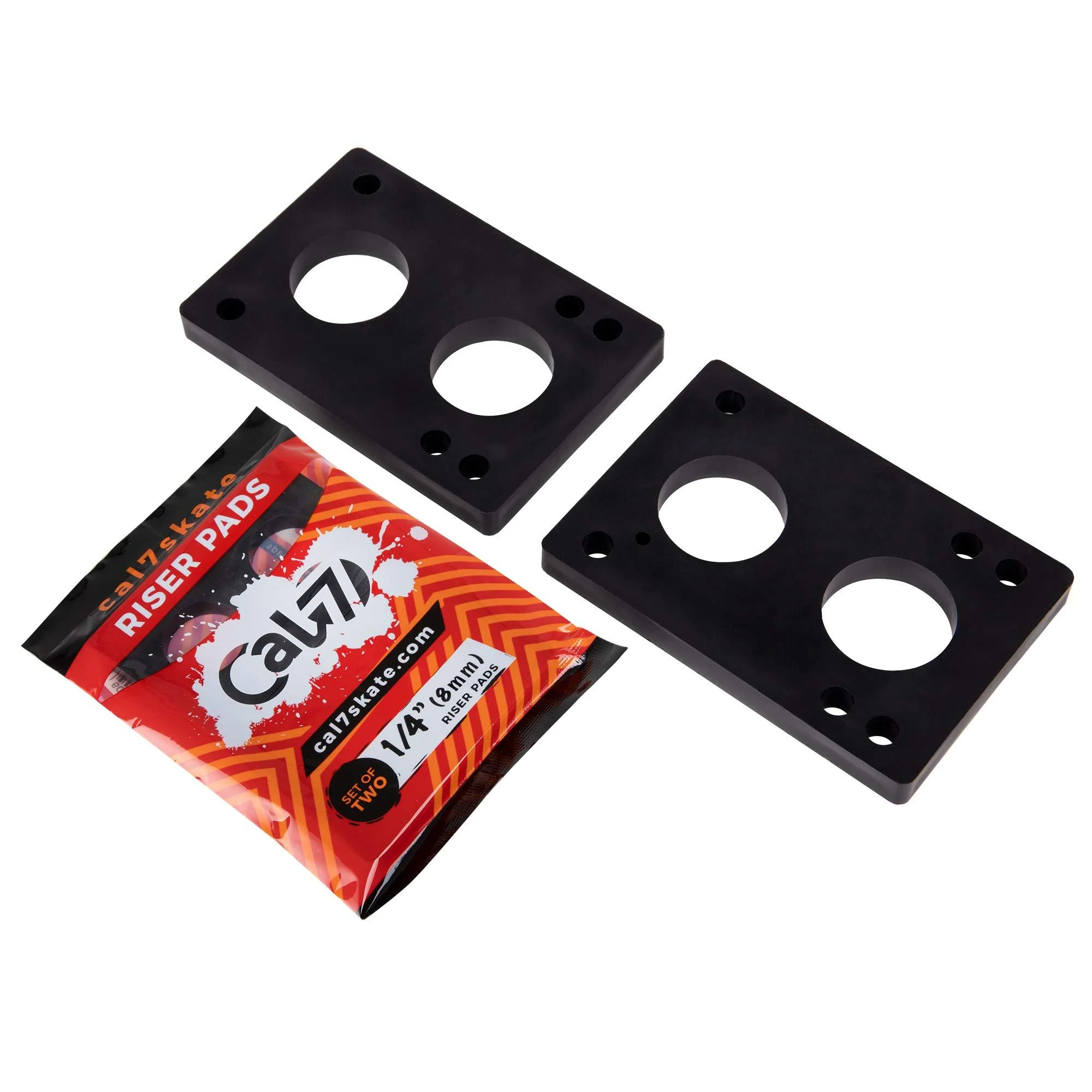Cal 7 1/4" Skateboard Plastic Riser Pad Set