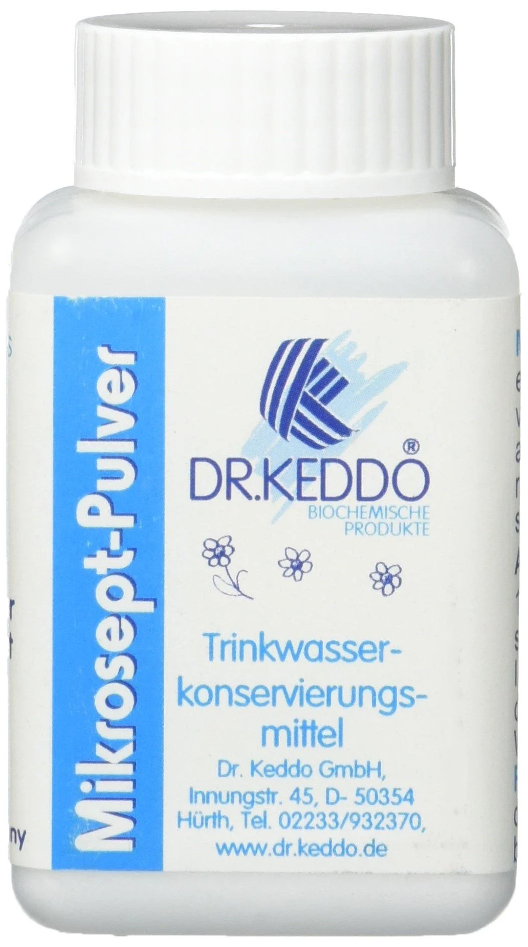 Dr. Keddo Campingartikel Mikrosept Water Disinfection 100G Powder 300/953 White